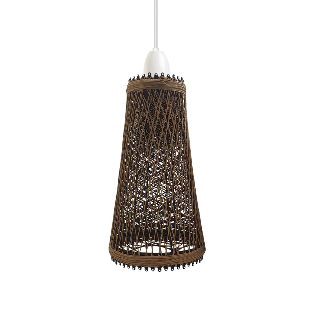 Retro Vintage 4cm Hole Barrel Cage Design Lampshade Easy Fit