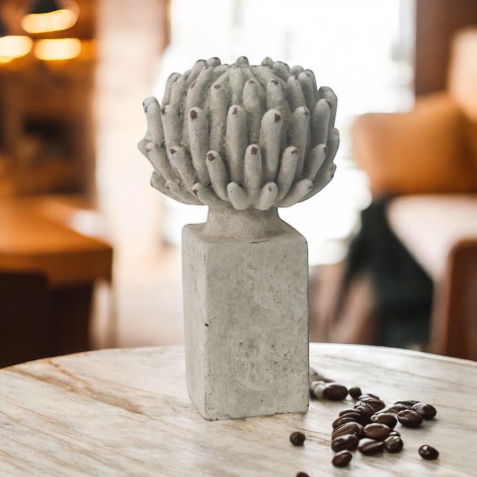 MSL 21cm Resin Flower Hand Finished Indoor Outdoor Decor