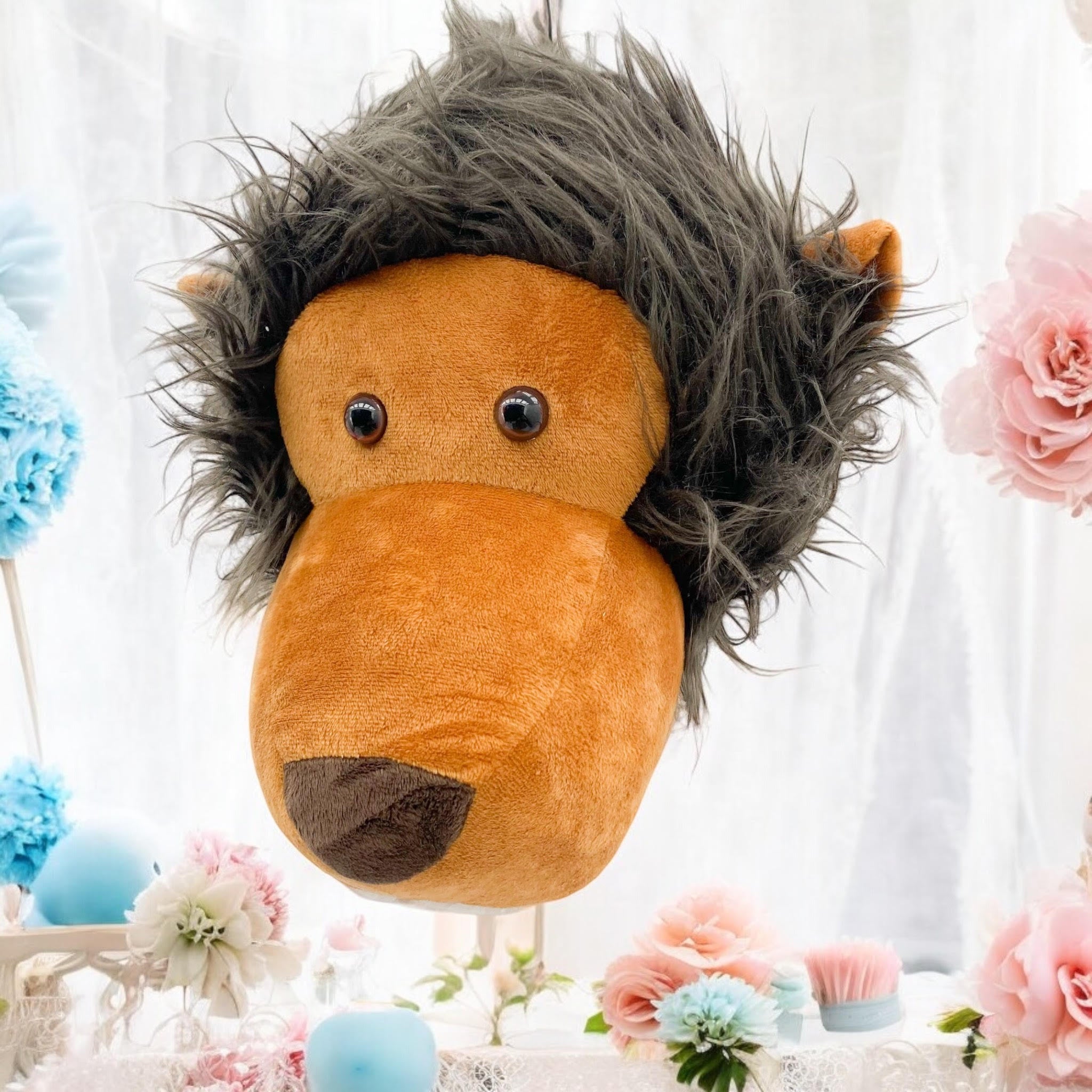 MSL 26cm Multi-Colored Lion Head Wall Hanger