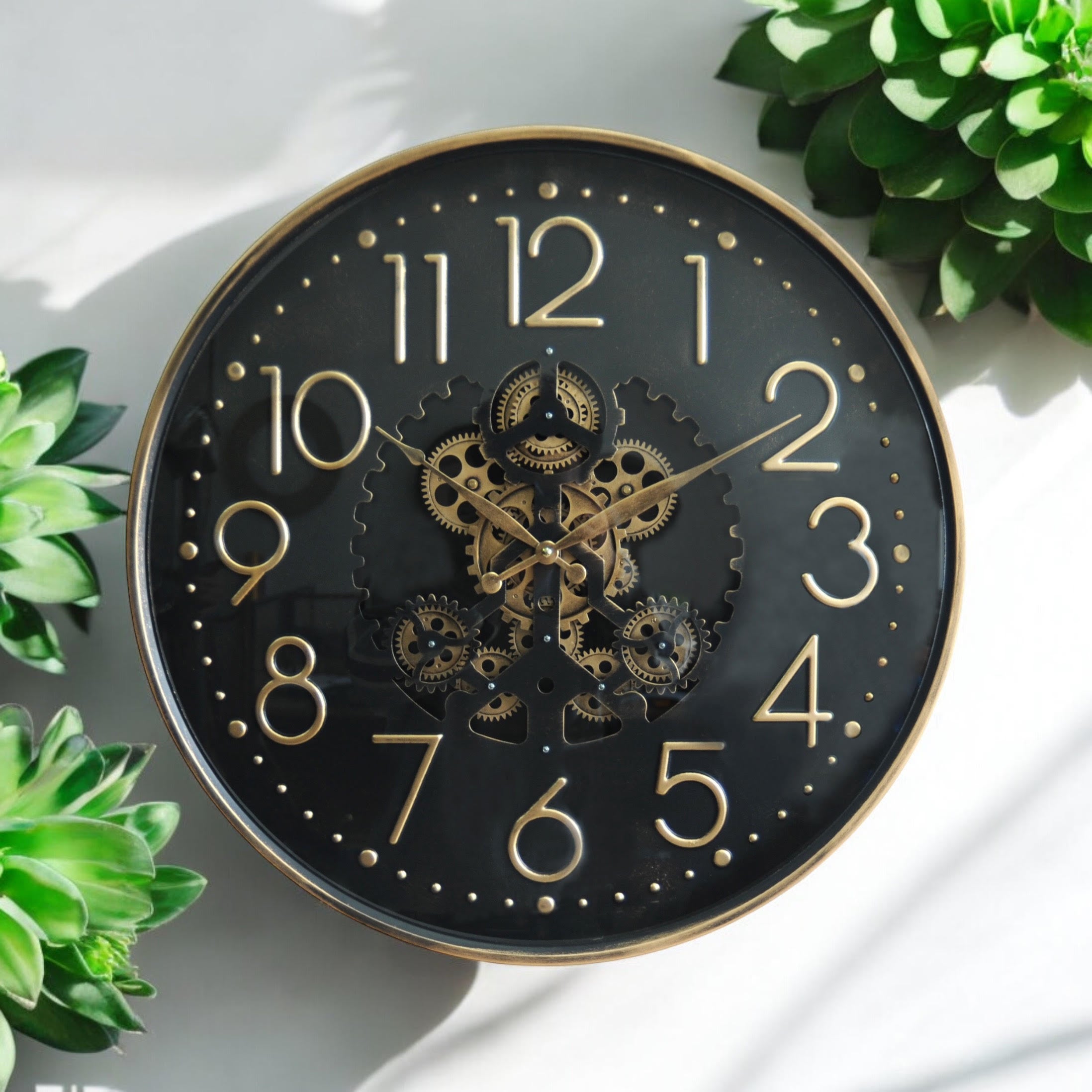 MSL 60cm Gear Wall Clock