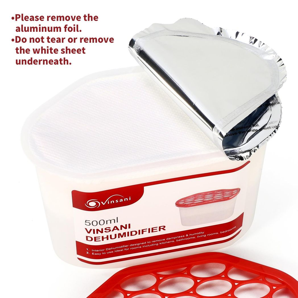 Vinsani 5 Pack Dehumidifier Moisture Absorbers