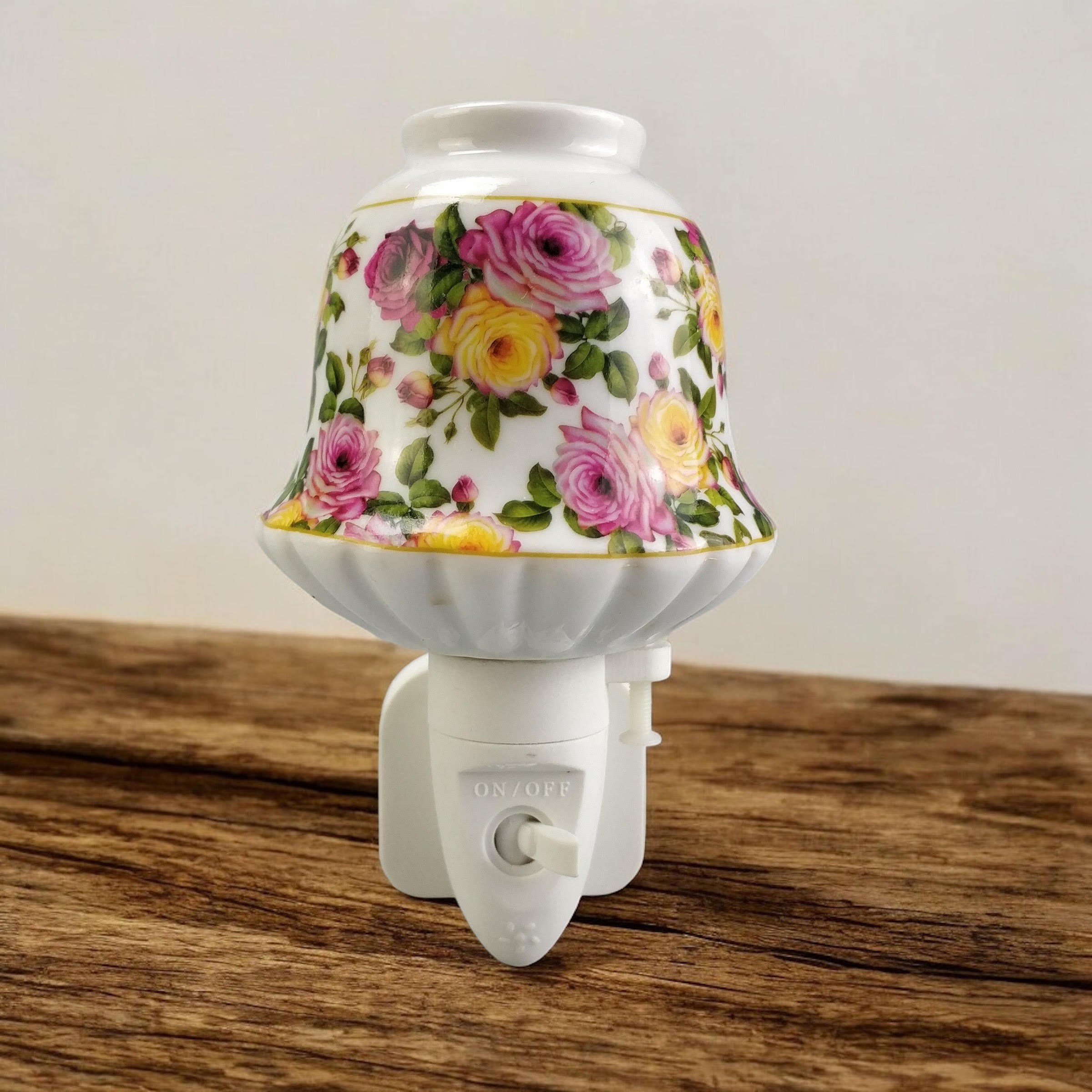 8 Inch Floral Multi-Color LED Nightlight