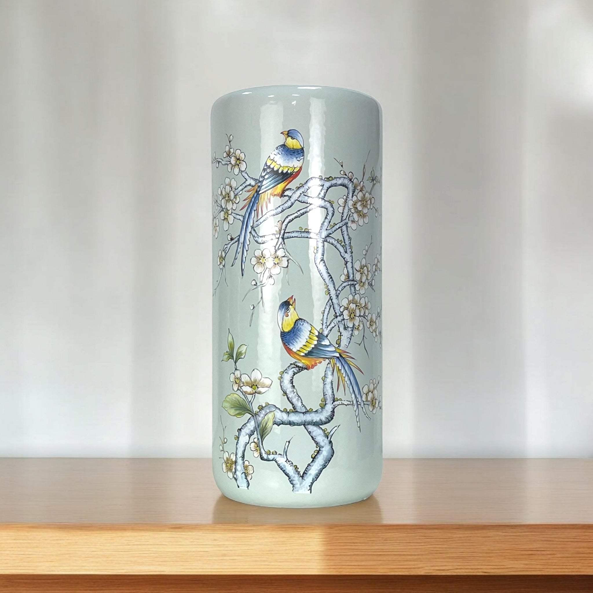 MSL 18" Traditional Glazed Umbrella Stand or Vase
