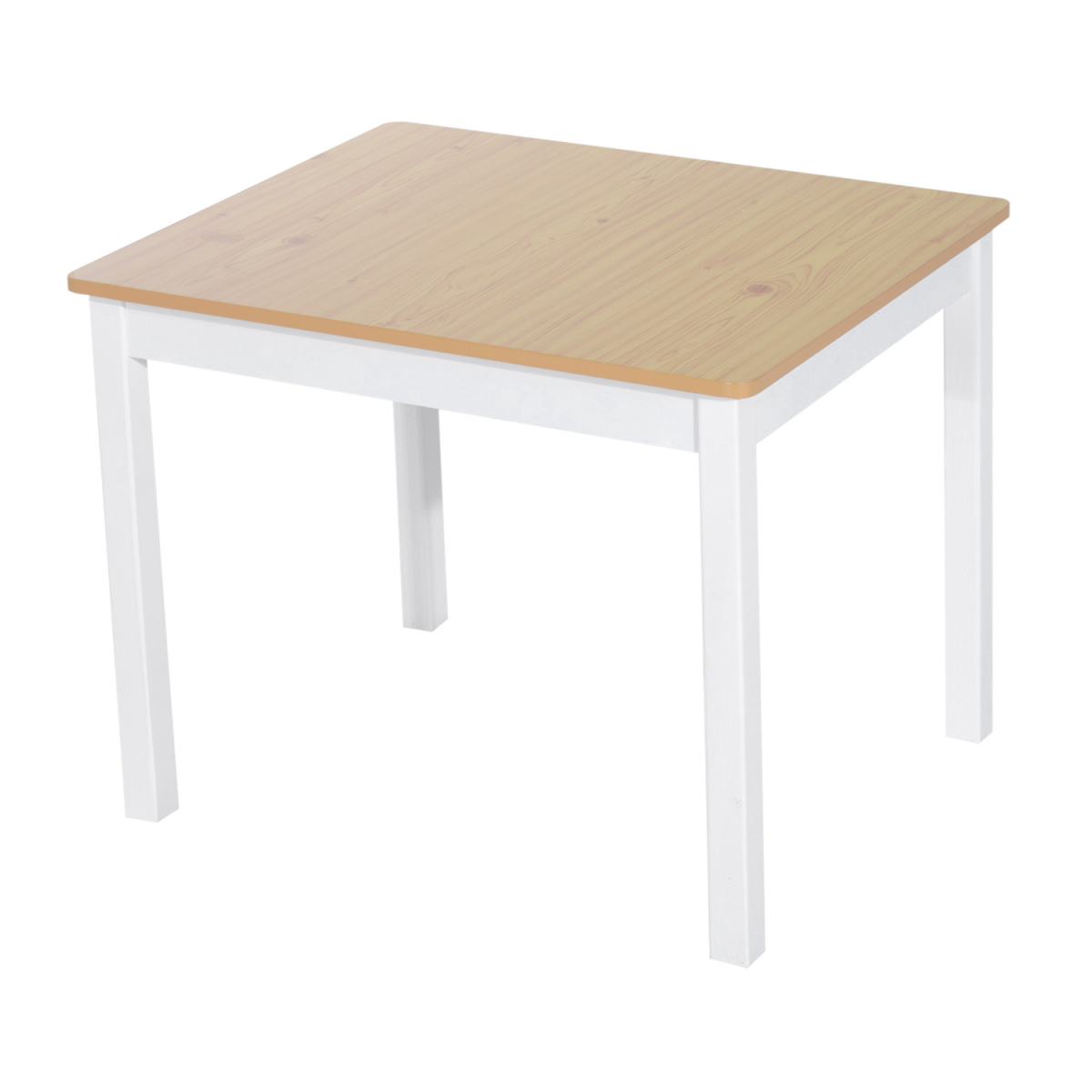 4-Piece Kids Table and Chair Set with Storage Bench, Ages 3+ HOMCOM