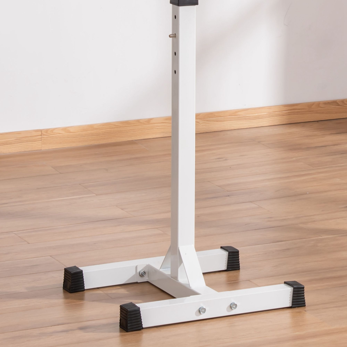 HOMCOM Adjustable Barbell Squat Stand, 150kg Max Load