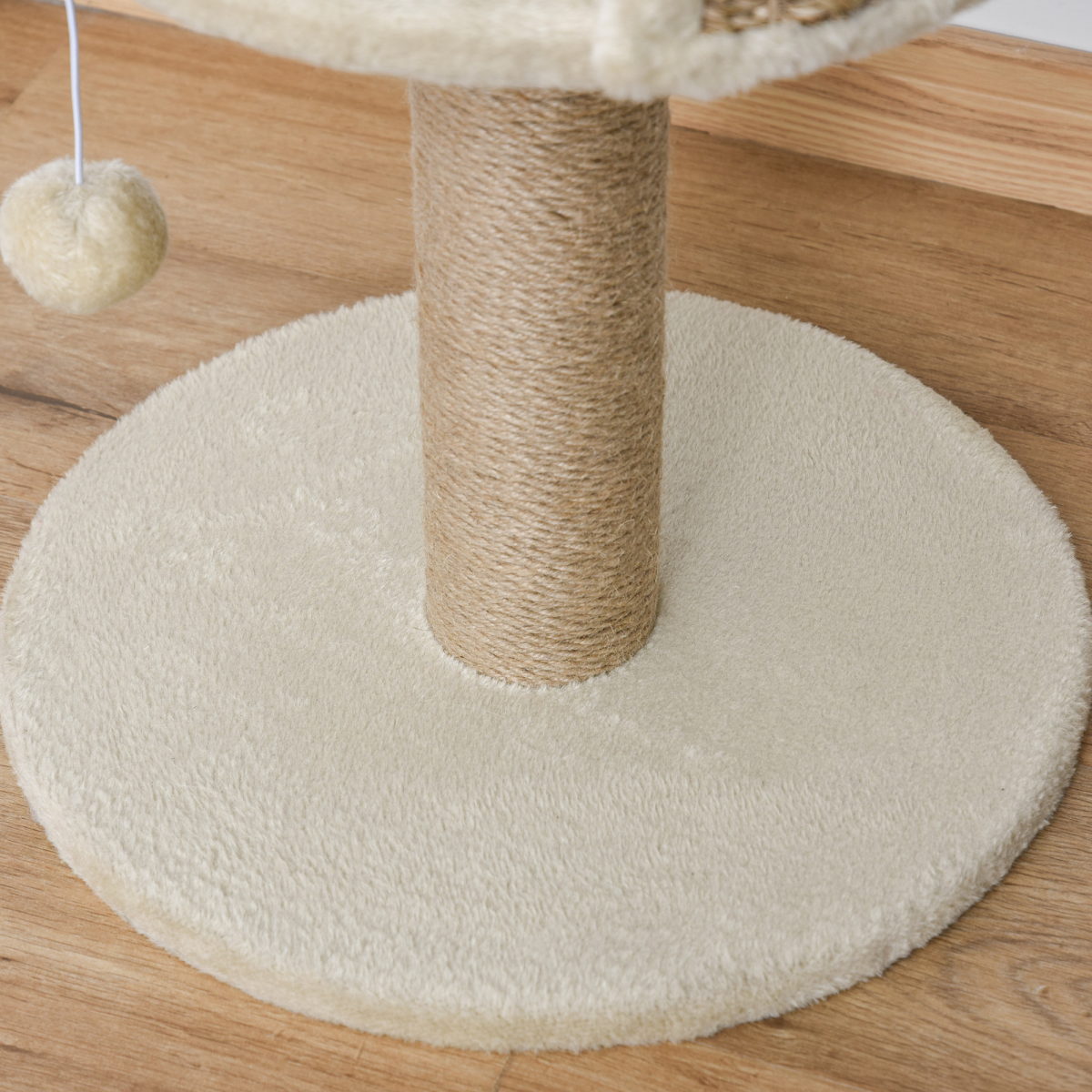 Cat Tree Tower Activity Center with Perch Bed, Scratching Post and Hanging Ball