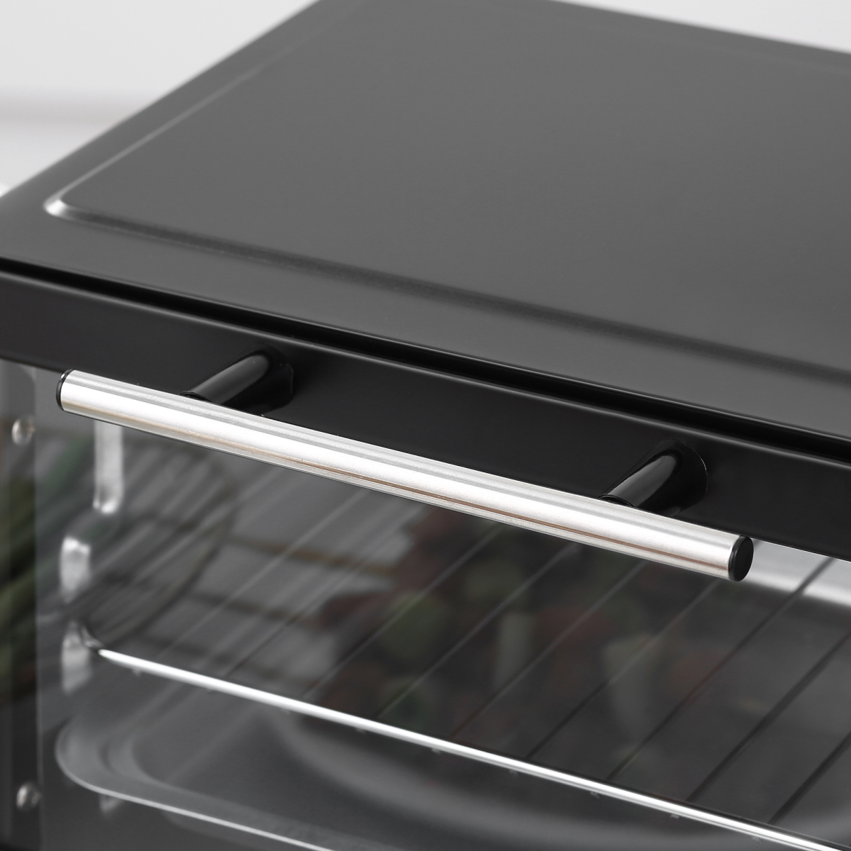HOMCOM 9L Countertop Electric Mini Oven, 750W Toaster Oven