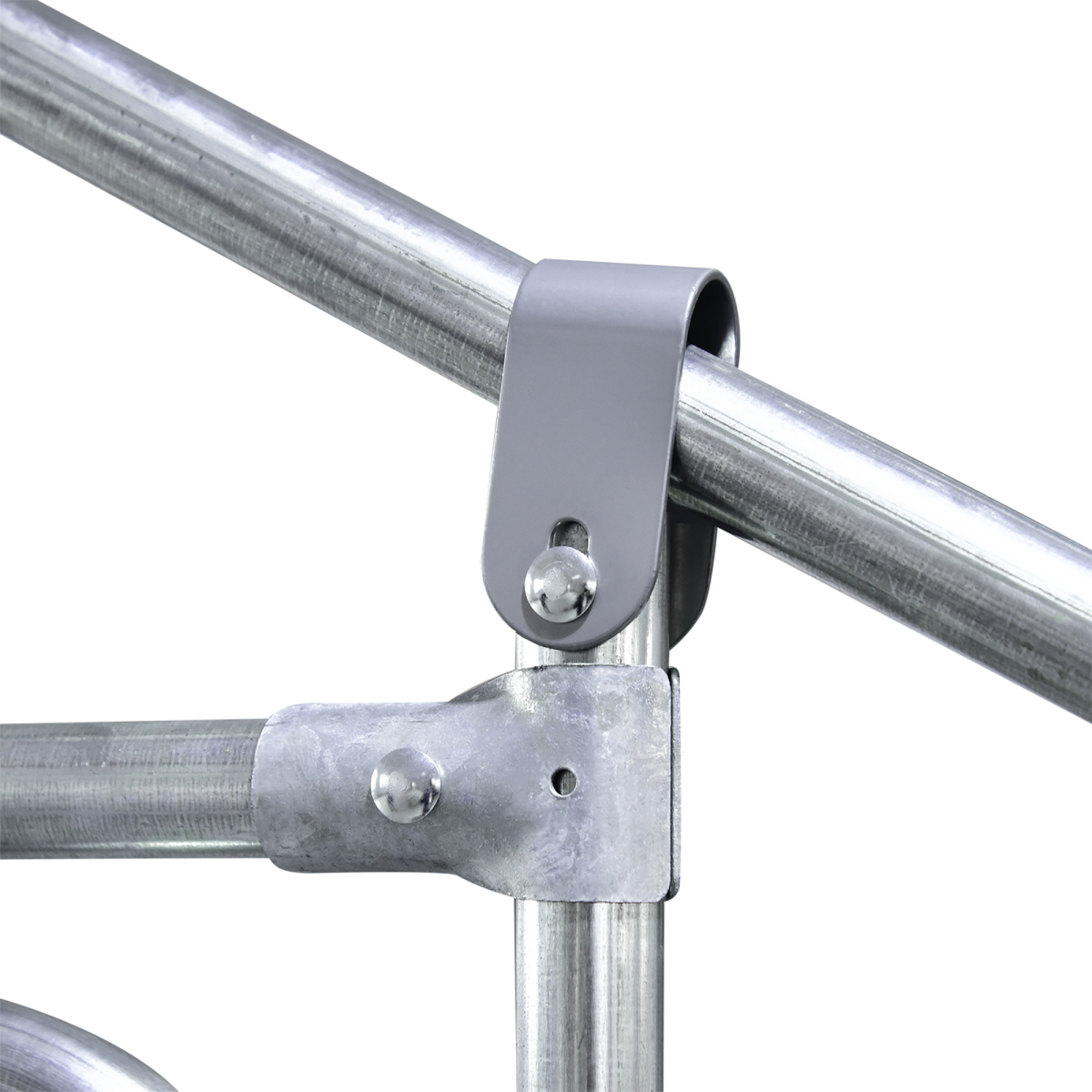 PawHut Large Walk-In Galvanised Chicken Run with Cover