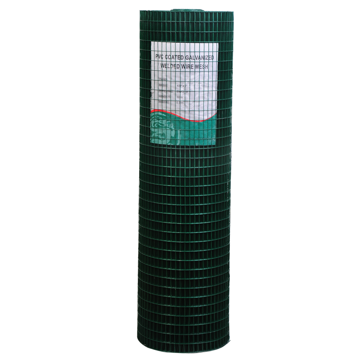 PVC Coated Galvanised Welded Wire Mesh Fence for Chicken Poultry Aviary Run Hutch Garden Bird Proofing