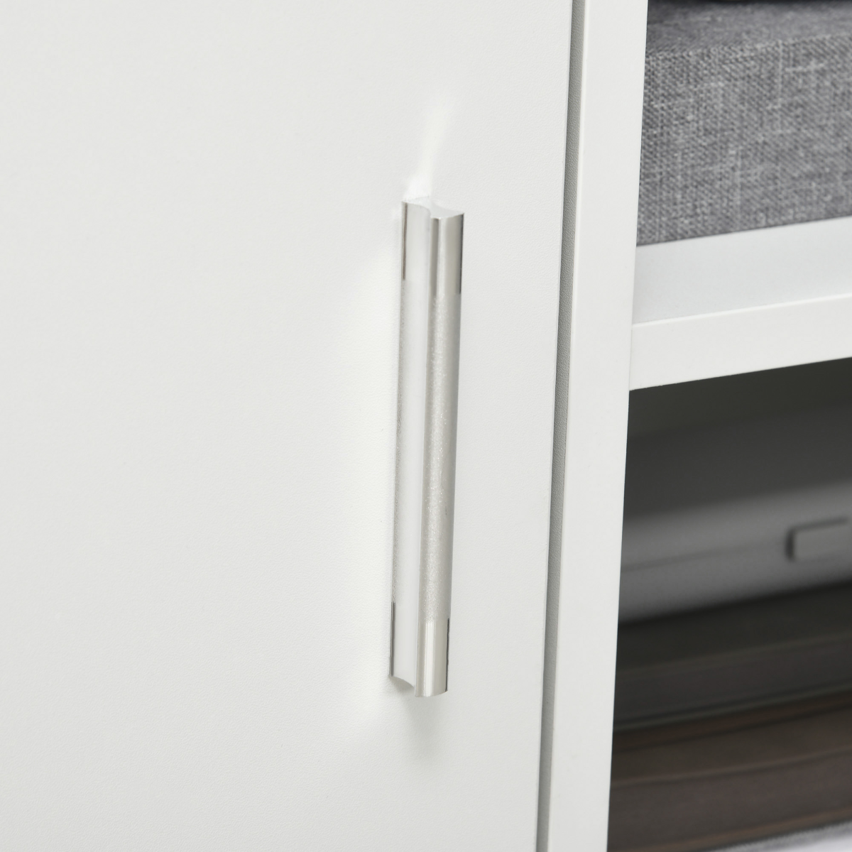 Multi-Storage Printer Unit for Office Organisation with 5 Compartments and Wheels