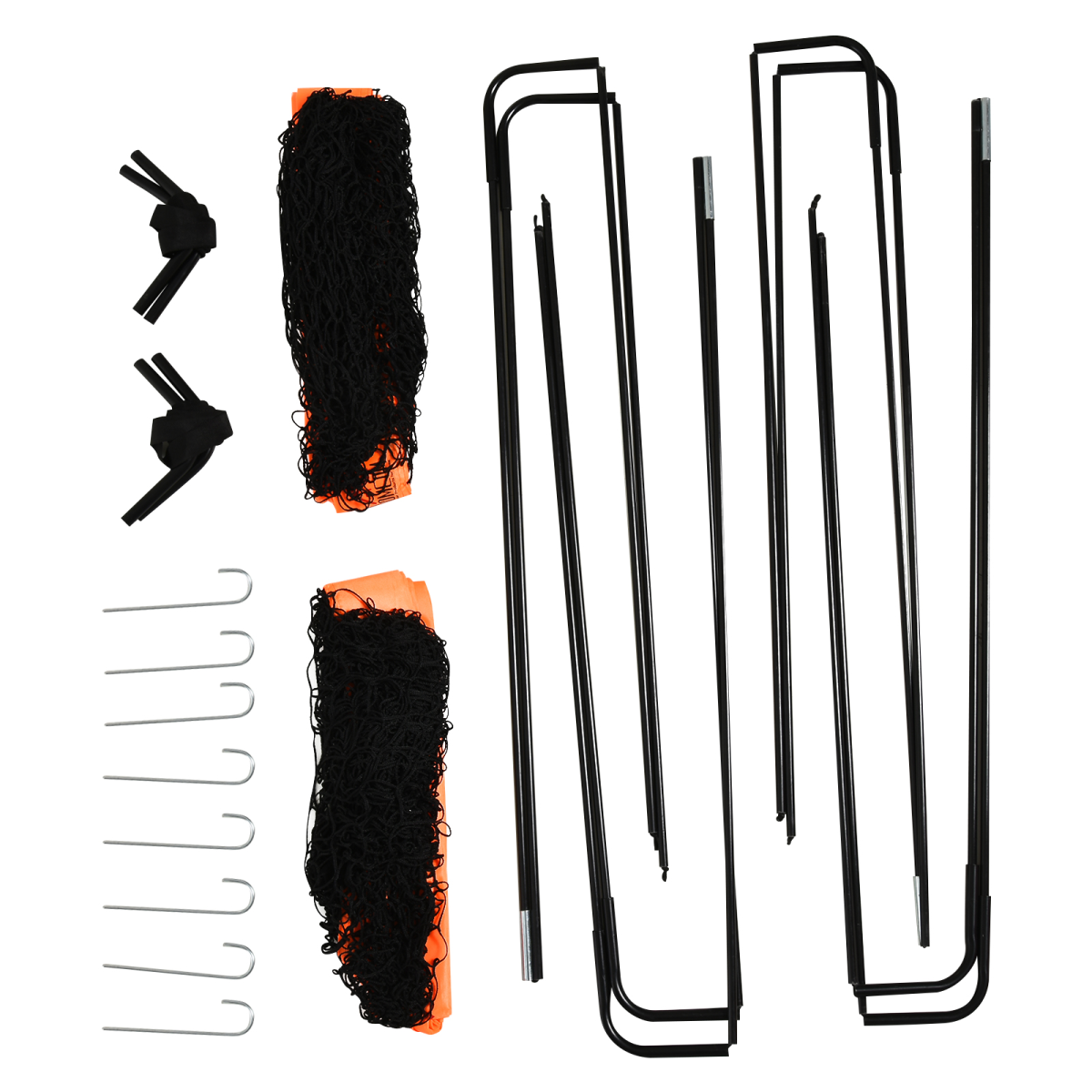 Foldable Steel Frame Soccer Goal with Carry Bag, 6' x 3