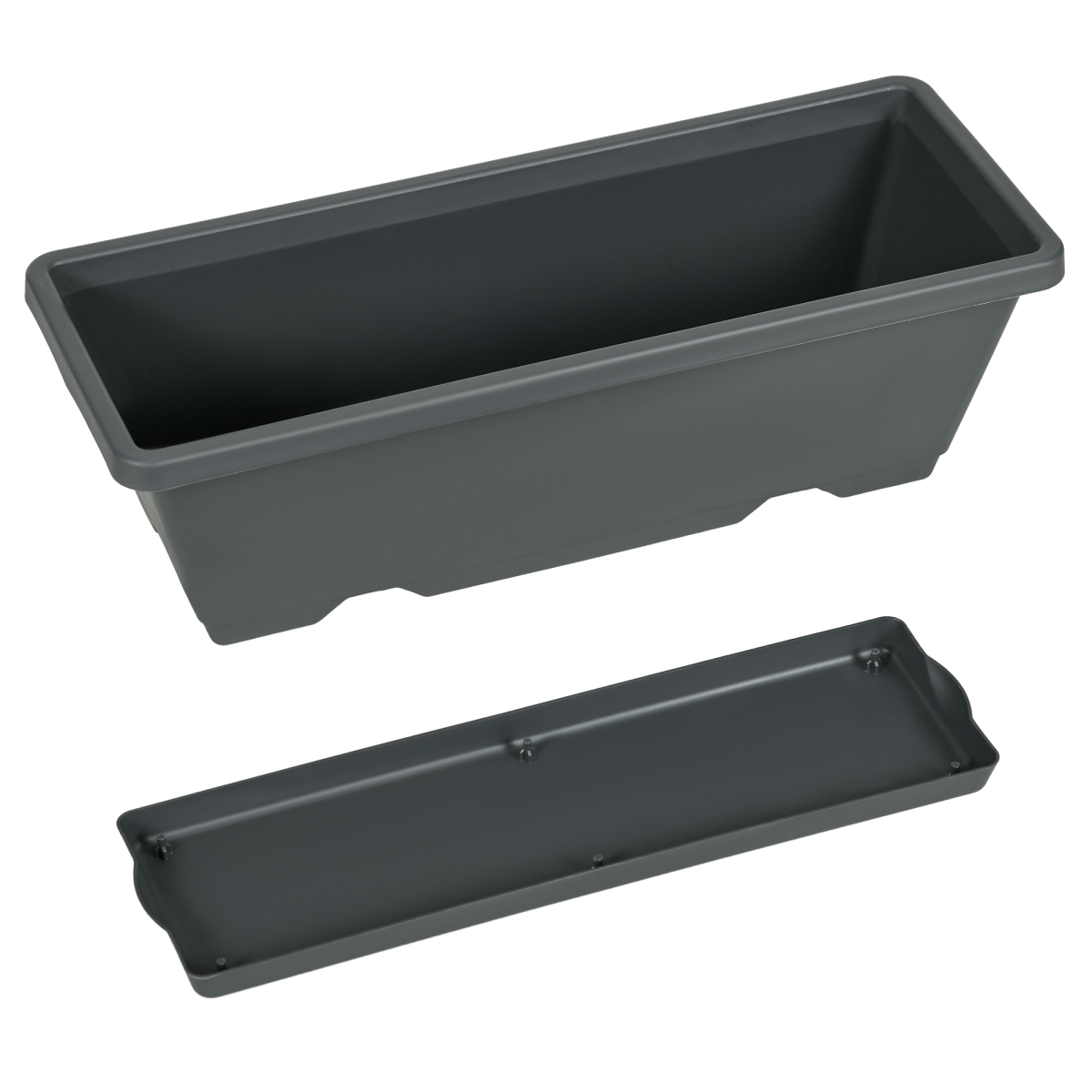 Outsunny Indoor Outdoor 5-Tier Vertical Raised Garden Bed with Removable Trays