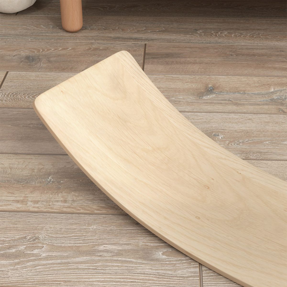 AIYAPLAY Wooden Balance Board for Kids, Ages 3-8, Natural
