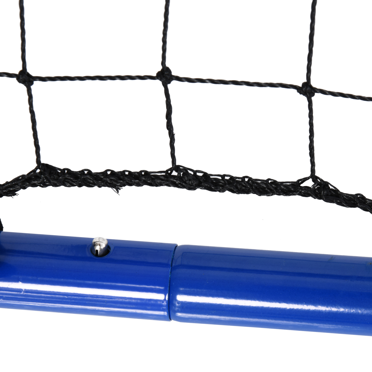 Adjustable Football Rebounder Net Training Goal with Adjustable Angles, Portable Foldable Steel Tube Frame, PE Net