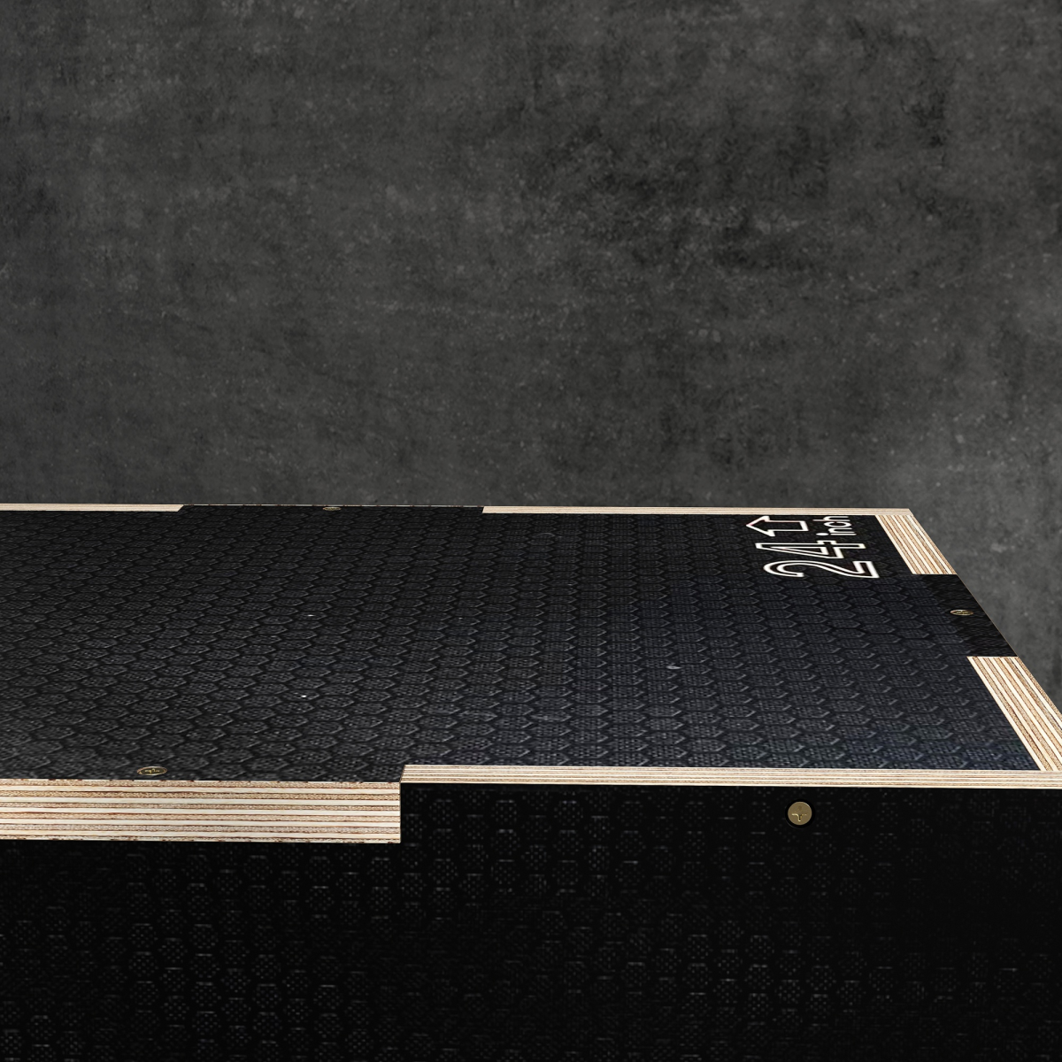 SPORTNOW Wooden Plyo Box, 3 Height Options for Home Gym