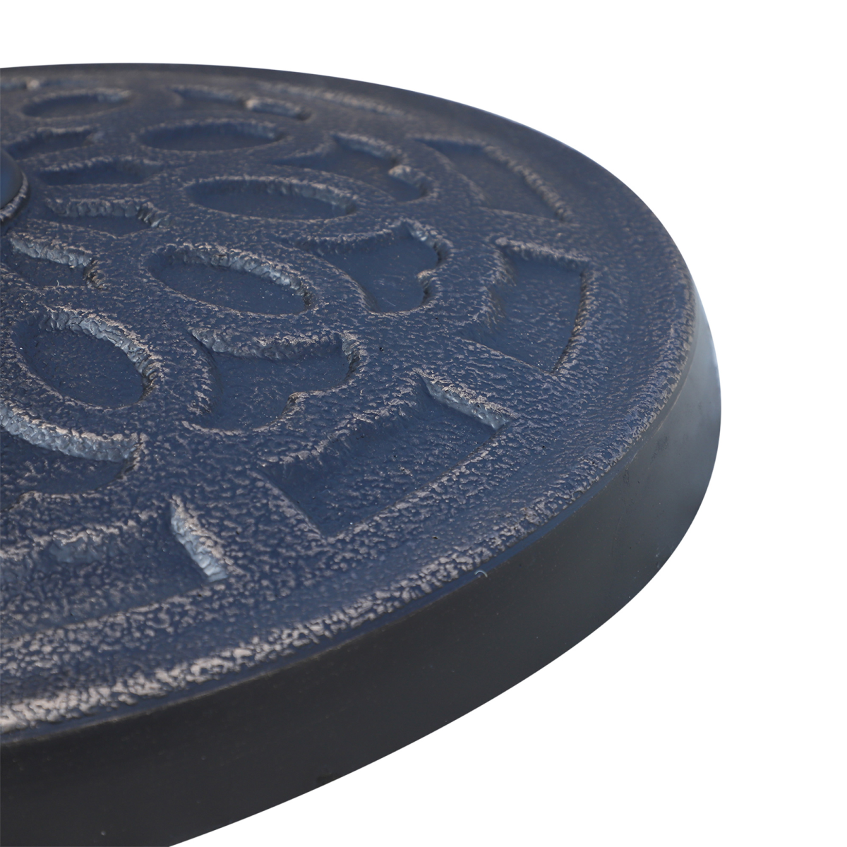Outsunny Bronze Tone Resin Patio Umbrella Base, 12kg, Rust-Resistant