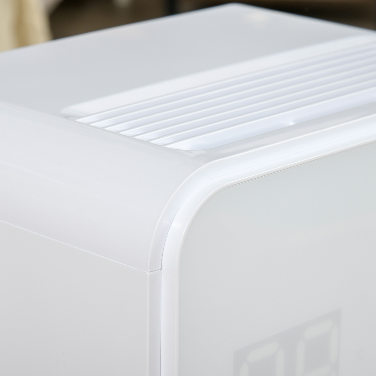 HOMCOM 12L/Day Portable Quiet Dehumidifier for Home and Laundry Room with 24-Hour Timer, Child Lock and LED Display