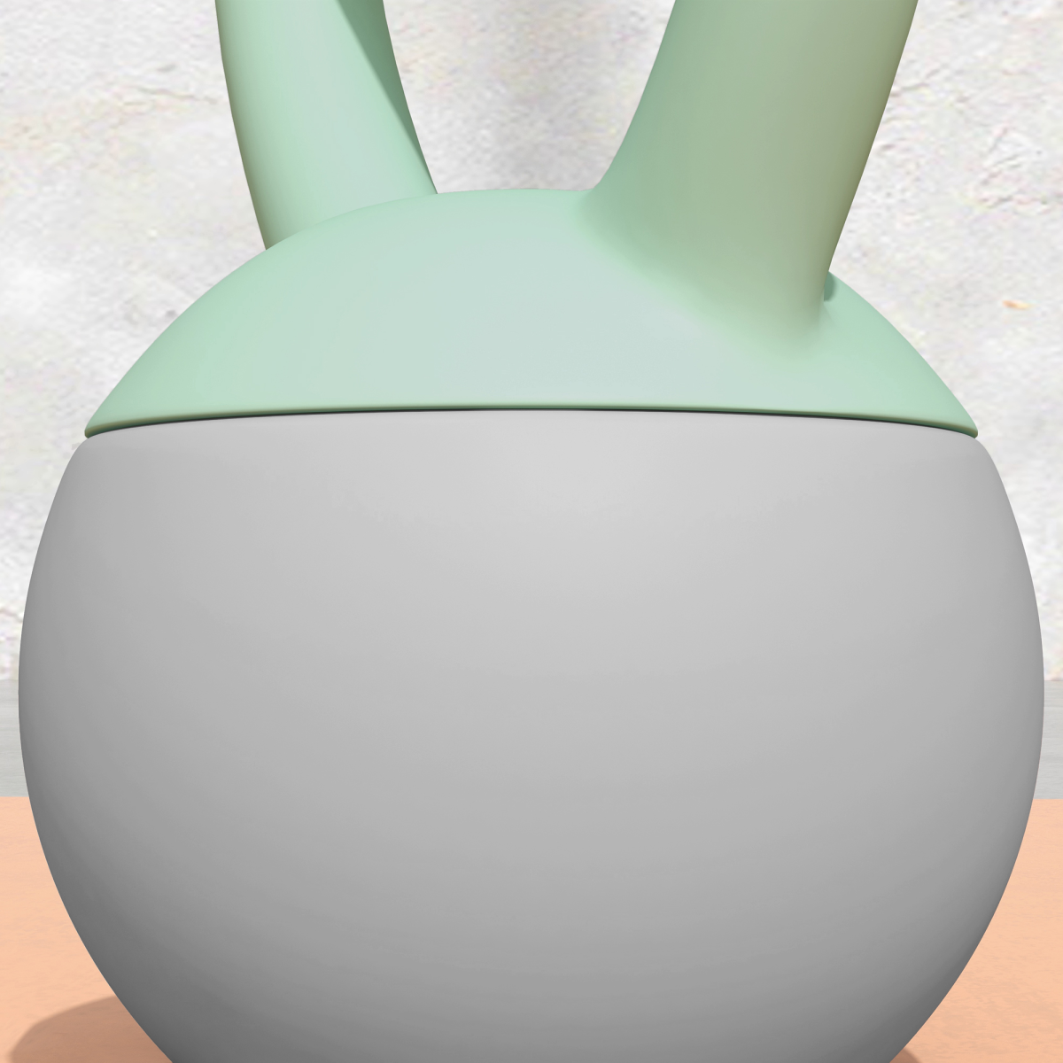 SPORTNOW 10kg Kettlebell with Soft Body and Non-Slip Handle, Grey/Green