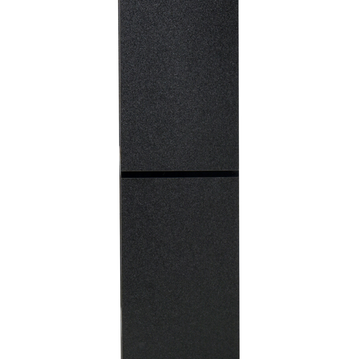 HOMCOM 178cm Black 8-Shelf Bookcase with Melamine Surface and Foot Pads, Multipurpose 8-Grid Storage