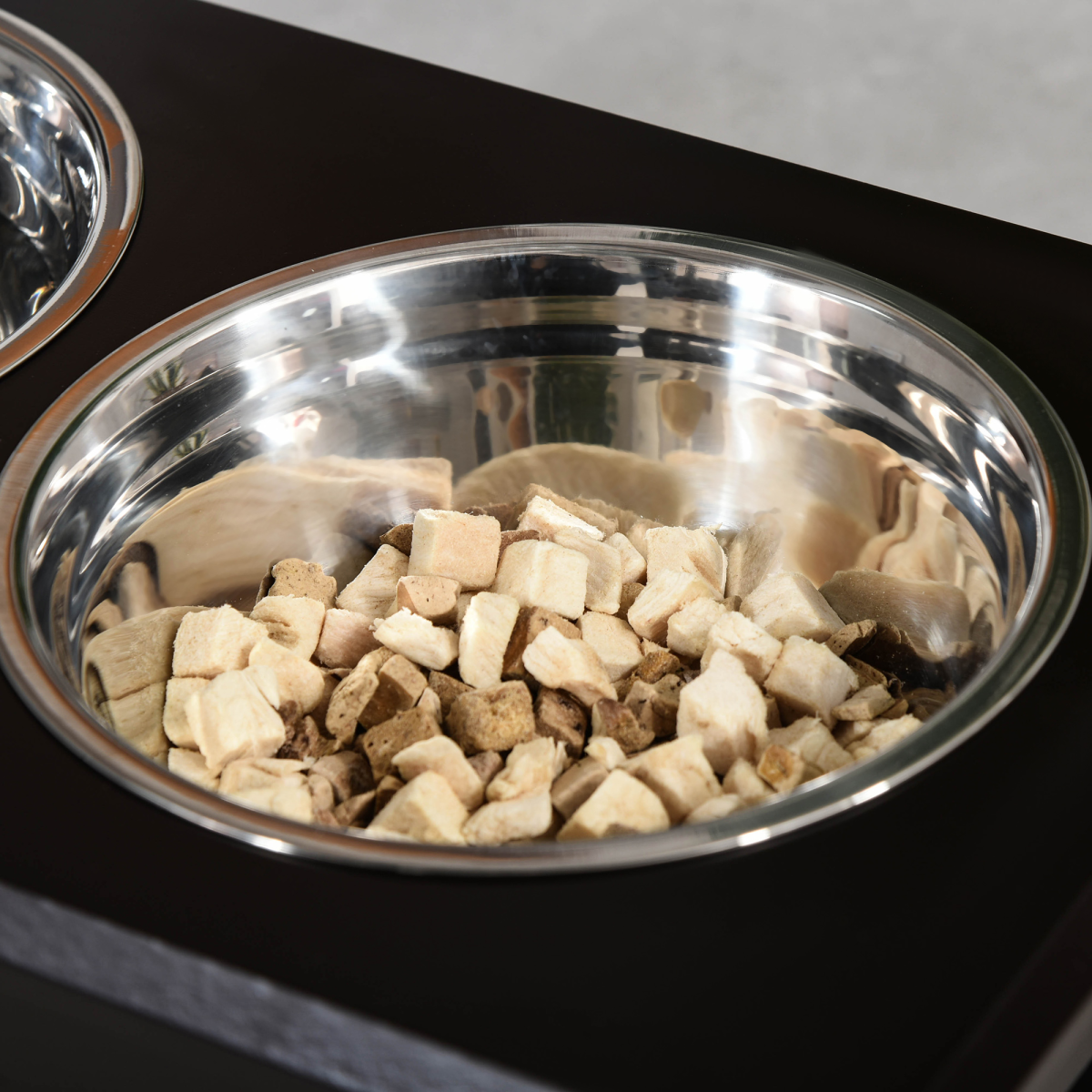 Raised Dog Bowls Elevated Double Stainless Steel Pet Feeder