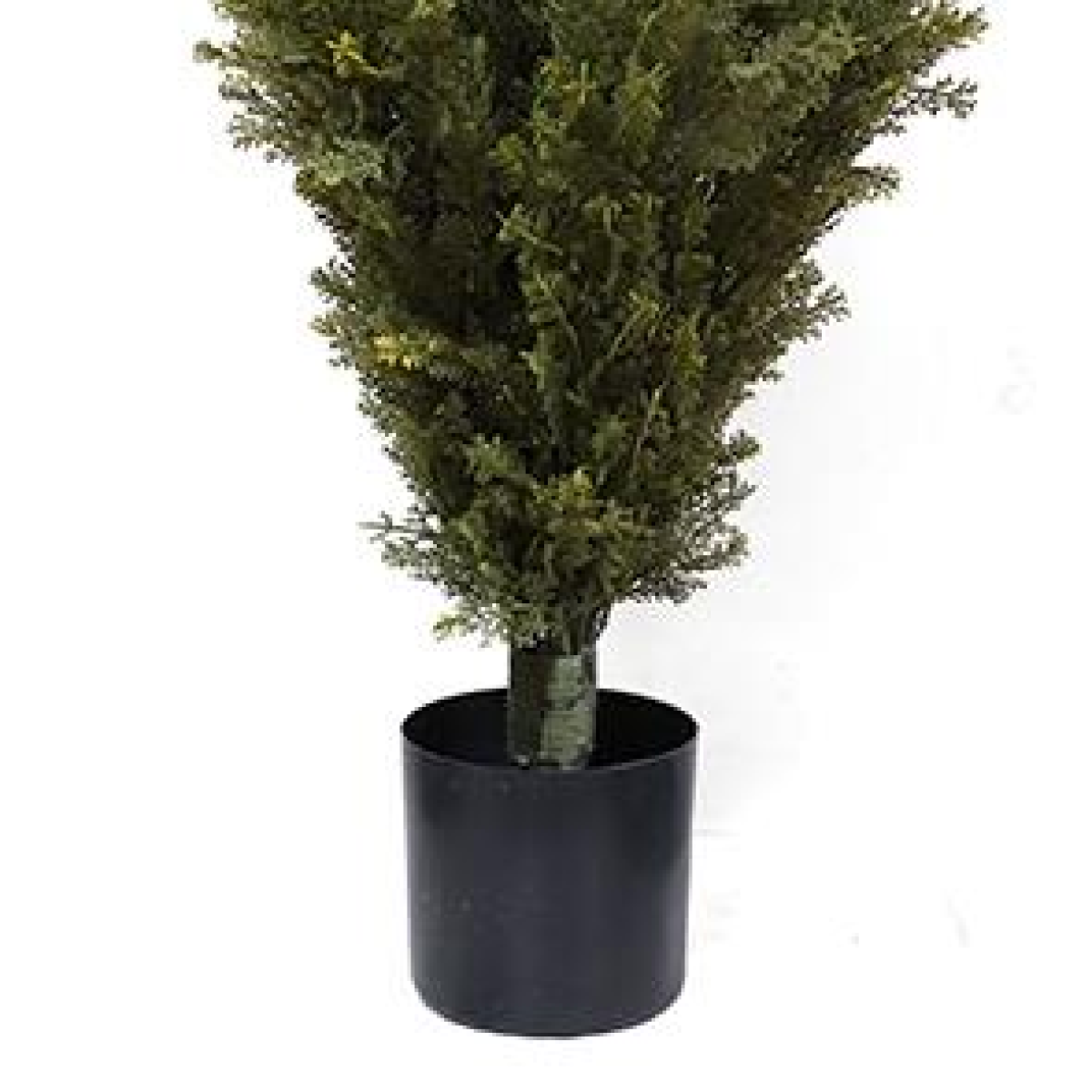 120cm Artificial Cypress Topiary Tree, Natural Look, Full Lifelike Appearance, Maintenance Free