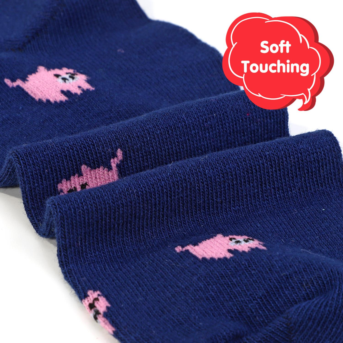 Vinsani Animal Socks 5 Pack, Cute Animal Design, One Size Fits Women UK 4-7 EU 37-40