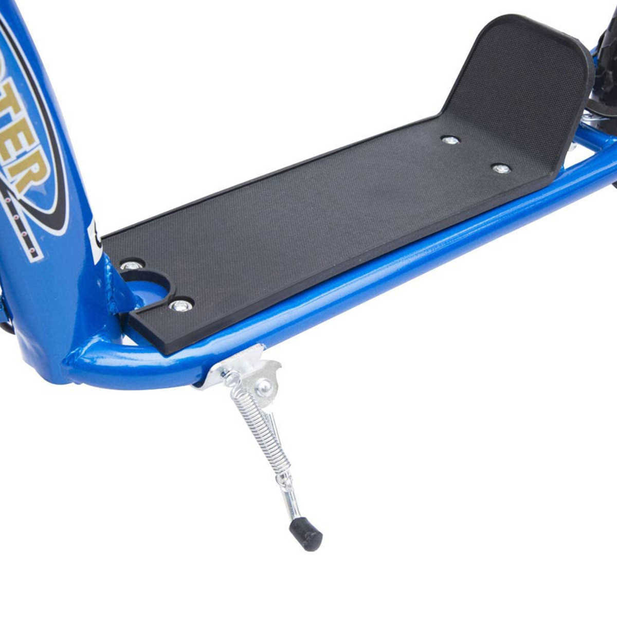 Blue Kids Adjustable Scooter with 12in Foam Wheels, Steel Frame