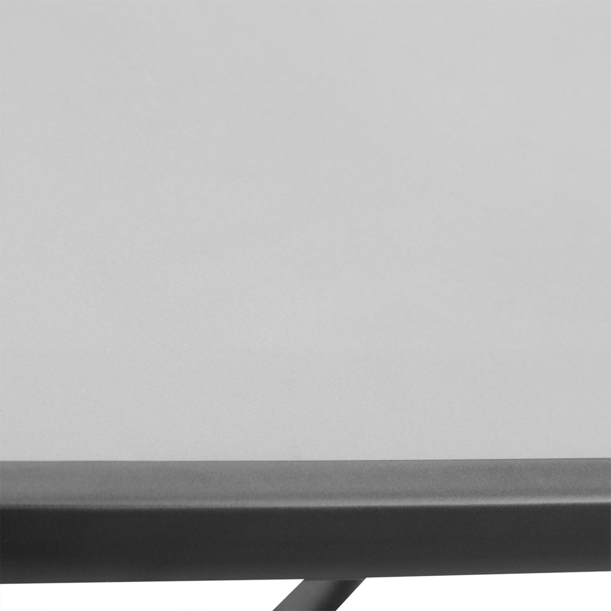 Outsunny Square Frosted Glass Bistro Table, Metal Tube Frame, 5mm Toughened Glass, Indoor/Outdoor Use, 68.5 x 84 cm
