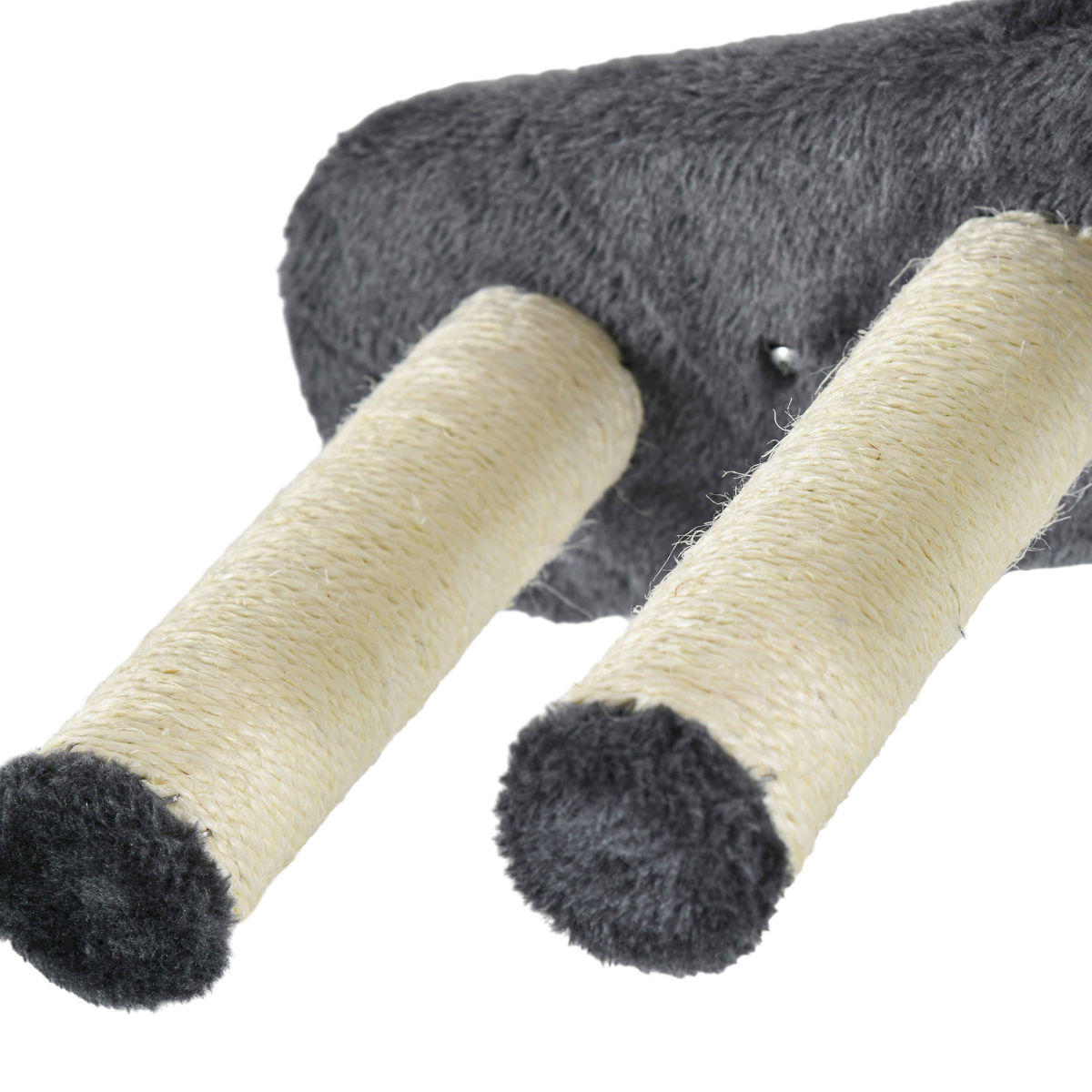 PawHut 4-Piece Wall Mounted Cat Tree with Hammock & Scratching Post