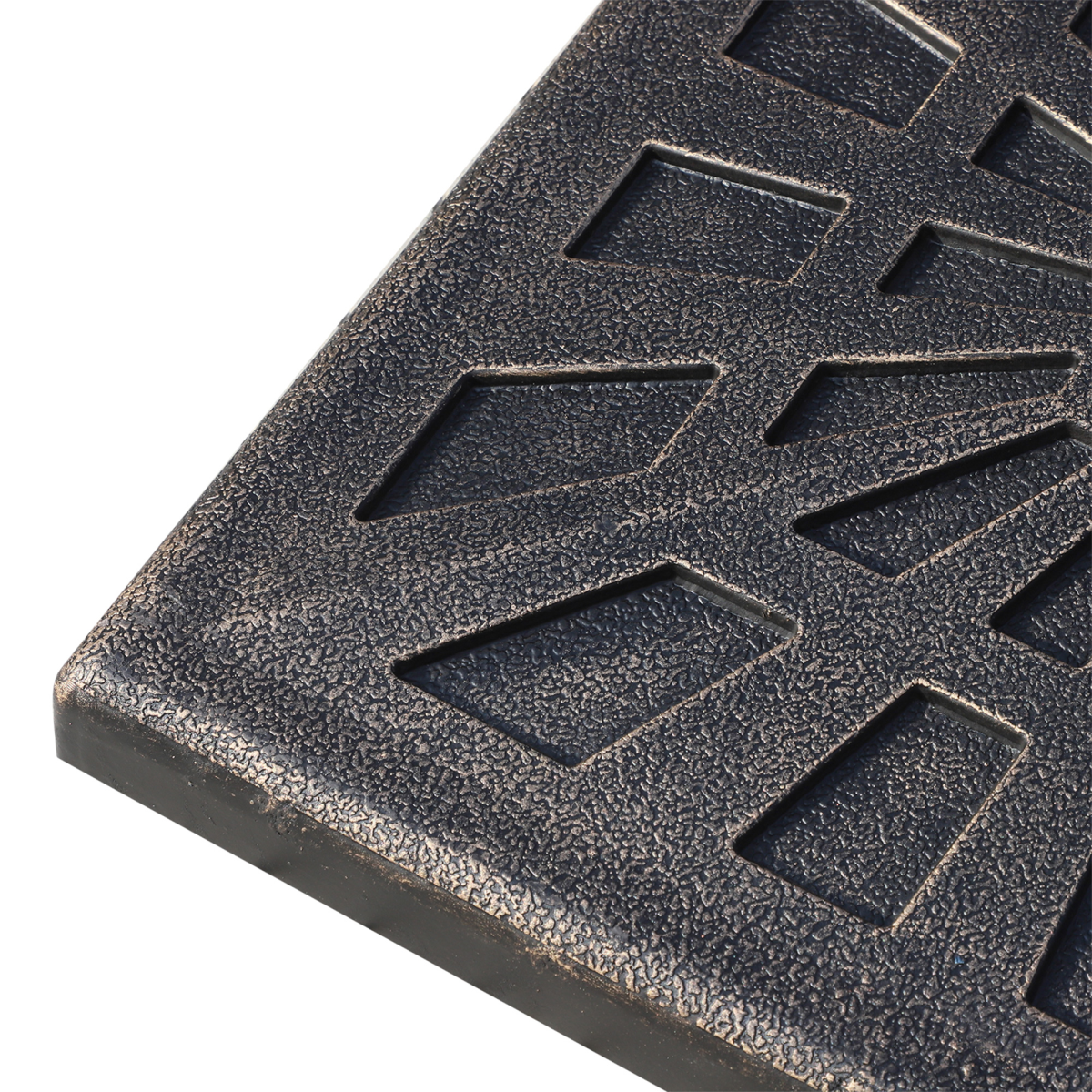 Outsunny 15kg Bronze Square Garden Patio Umbrella Stand Base