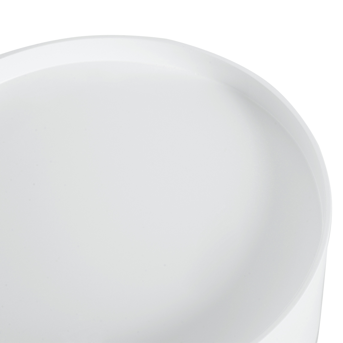 HOMCOM Round Coffee Table with Drawer, 38 x 45H cm, White