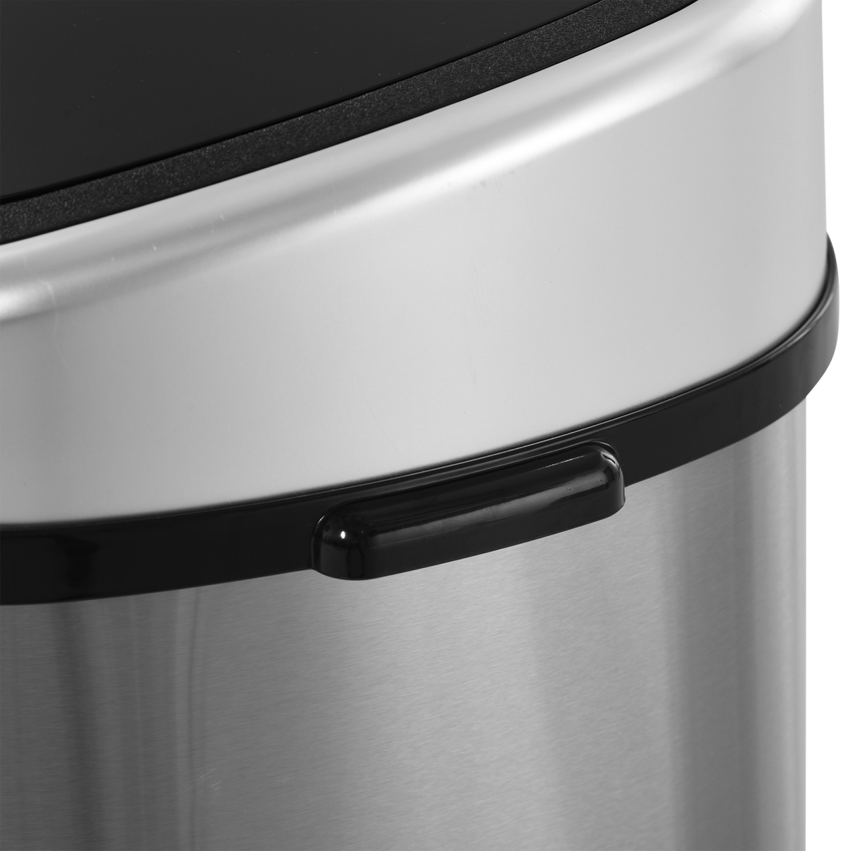 Sensor Bin, 58L, Touch-Free Motion Sensor, Mirror Stainless Steel and ABS Plastic