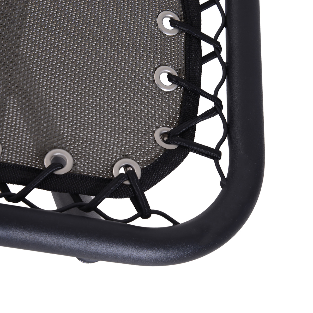 Foldable Steel Frame Zero Gravity Outdoor Recliner with Head Pillow