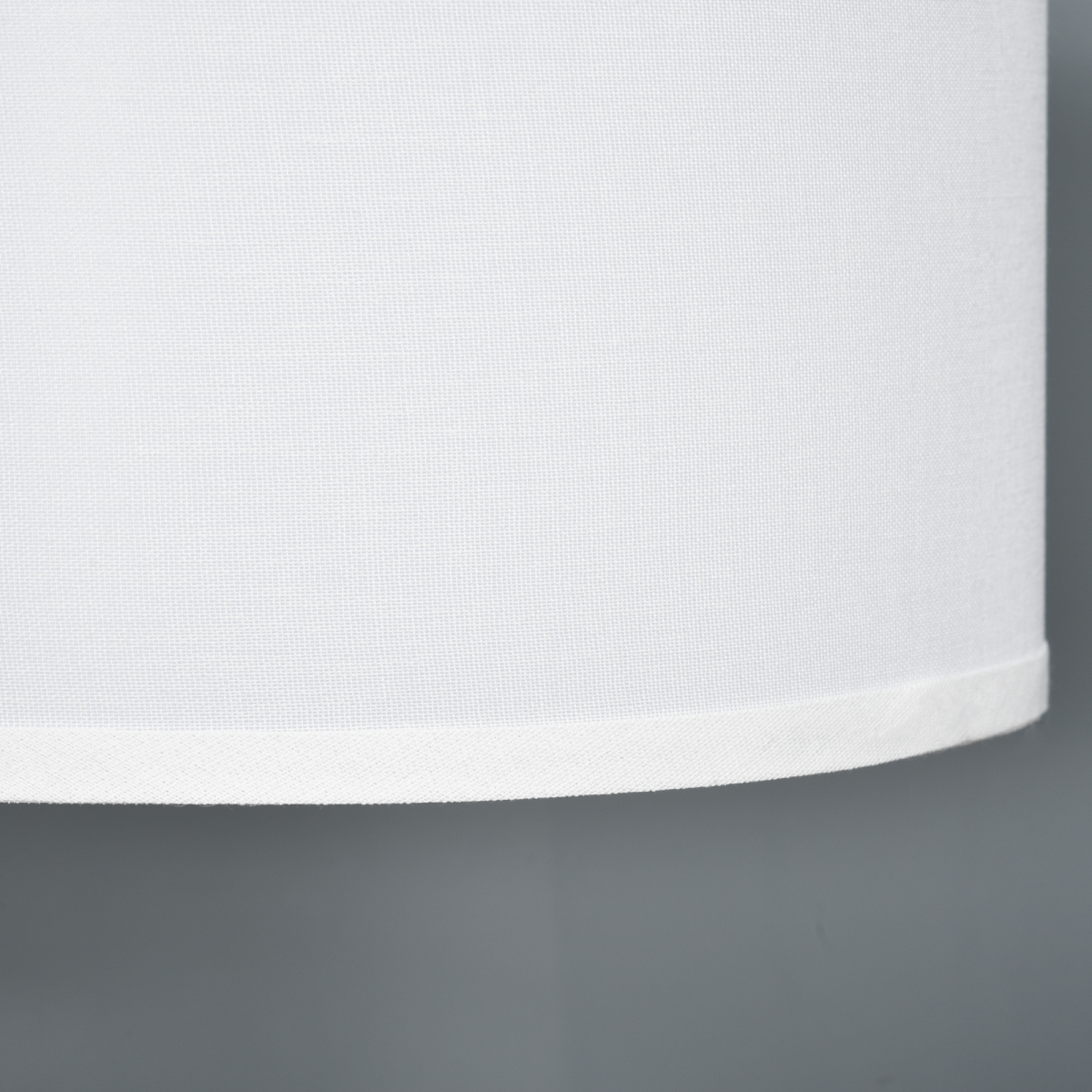 HOMCOM Floor Lamp with White Linen Lampshade and Round Base for Living Room Bedroom