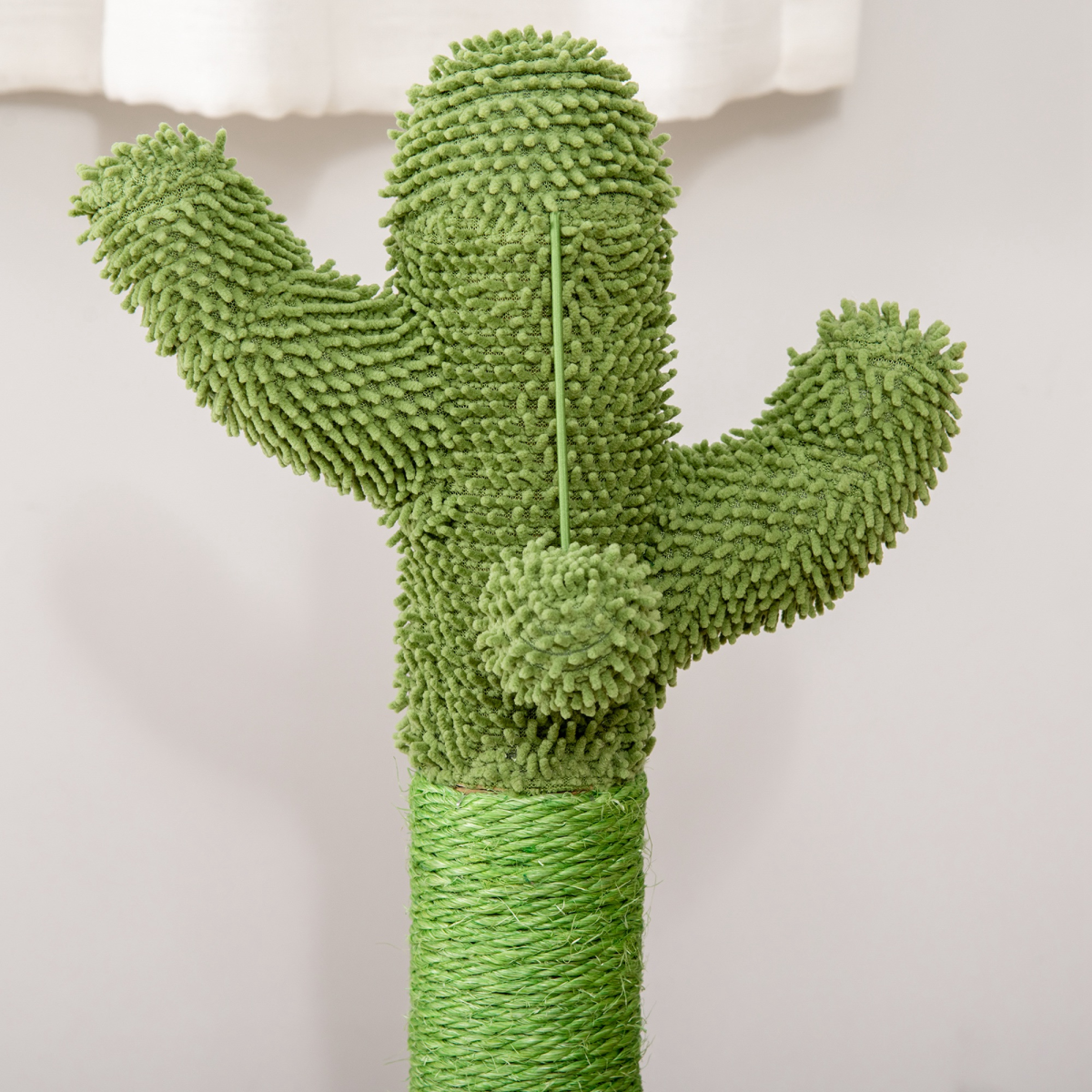 Cactus Cat Tree with Sisal Scratching Post & Hanging Ball