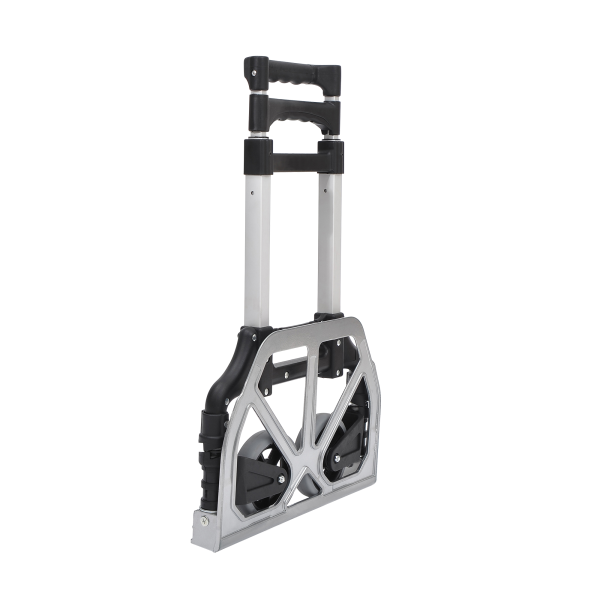 HOMCOM Aluminium Foldable Hand Truck Trolley, 70kg Load Capacity