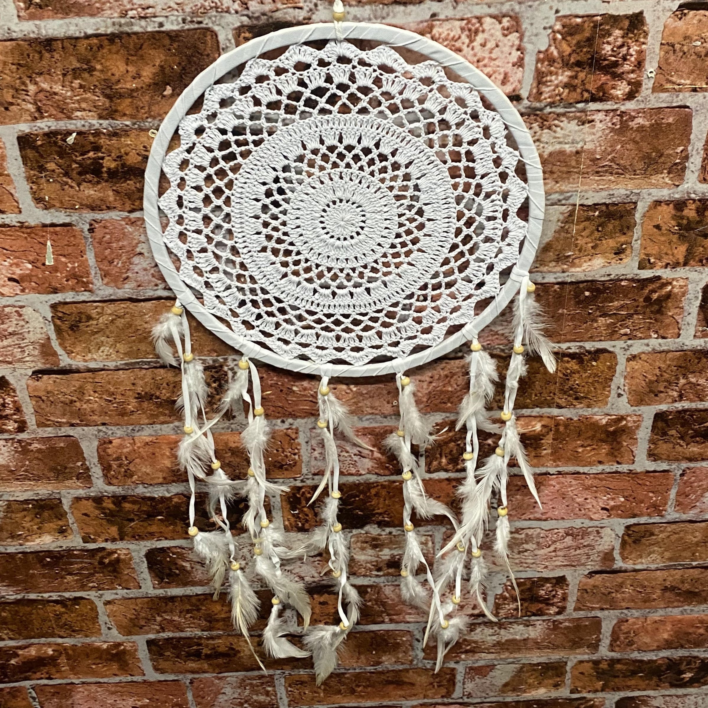 MSL 30cm White Dream Catcher Wind Chime