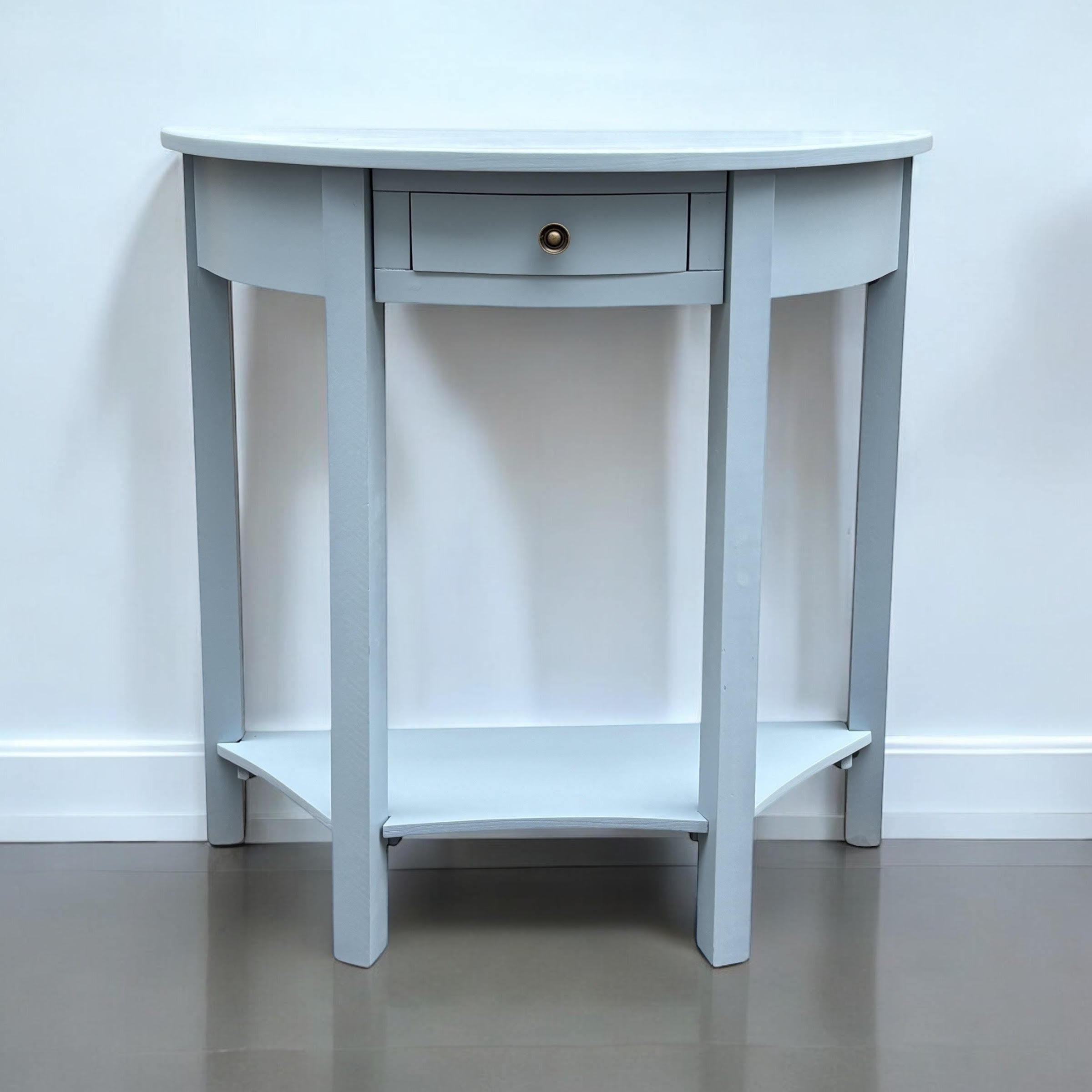 MSL 80cm Hand Finished 2 Drawer Side Table / Bedside Table