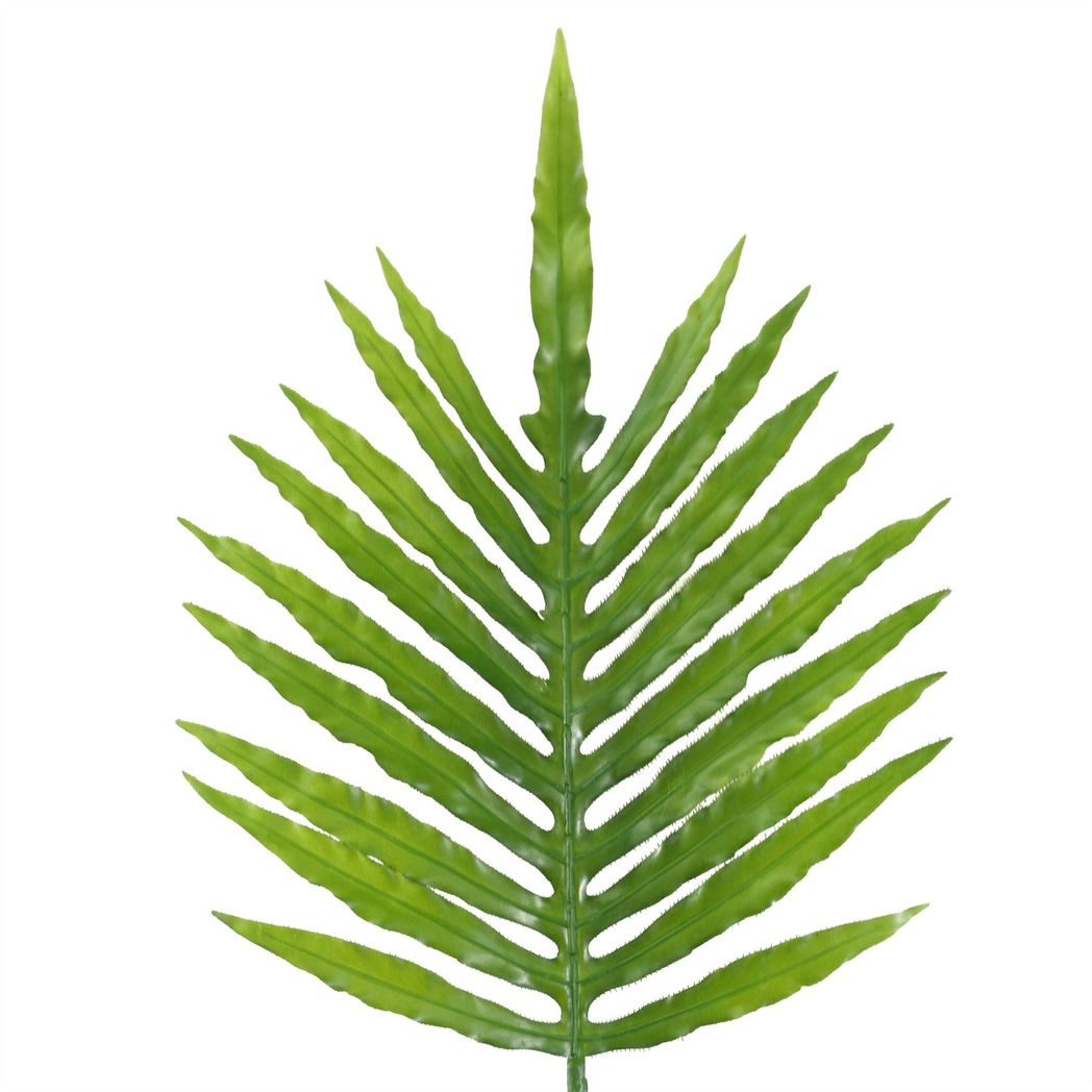 Pack of 6 Green Artificial Monstera Cheese Plant Leaves 95cm Wired Stems