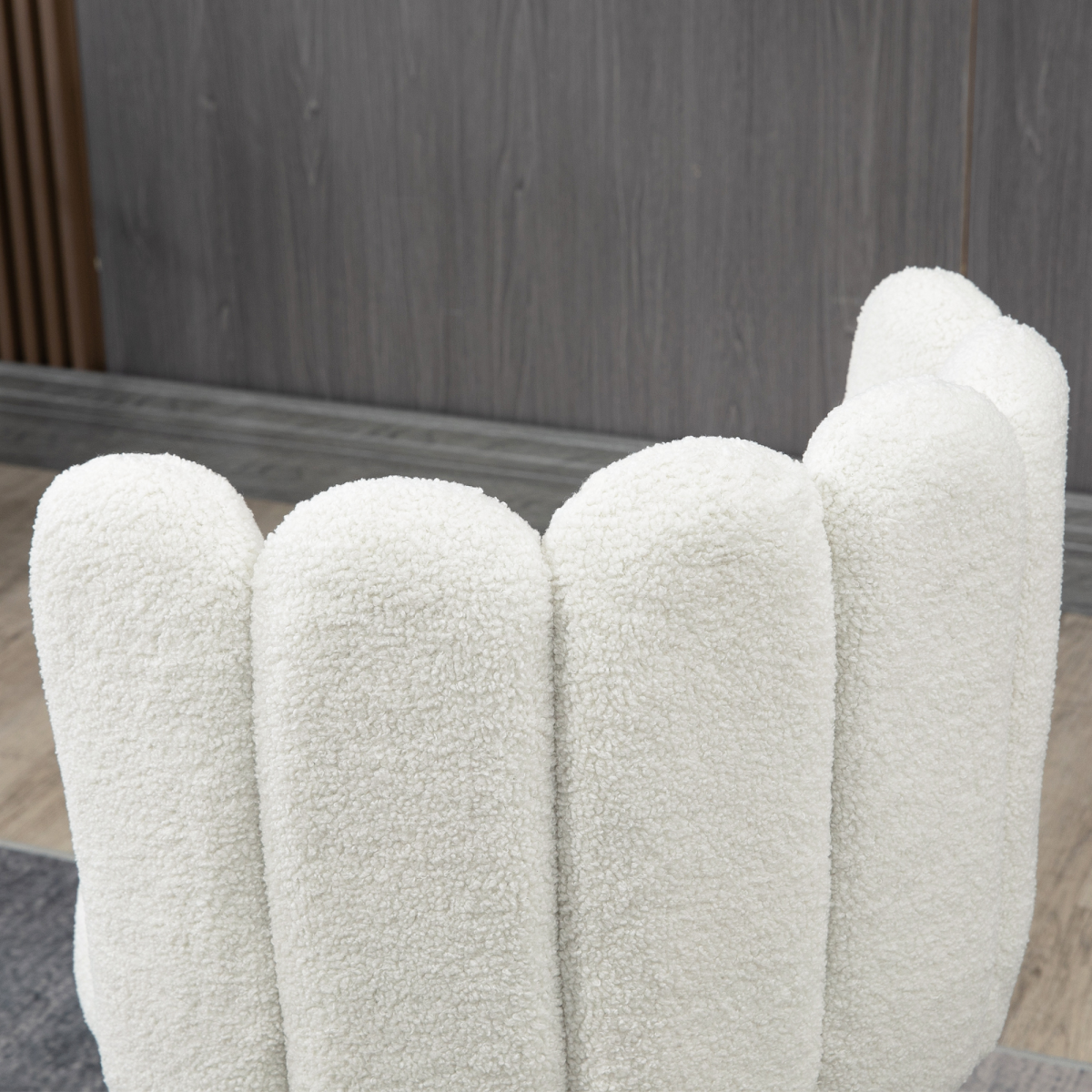 HOMCOM Set of 2 Cream Bar Stools with Backs and Footrest