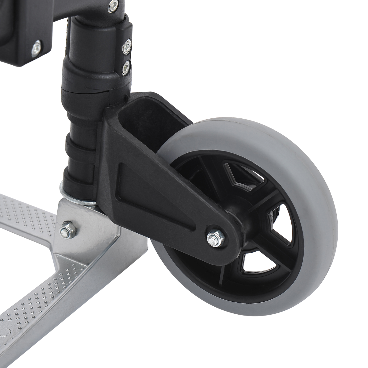 HOMCOM Aluminium Foldable Hand Truck Trolley, 70kg Load Capacity