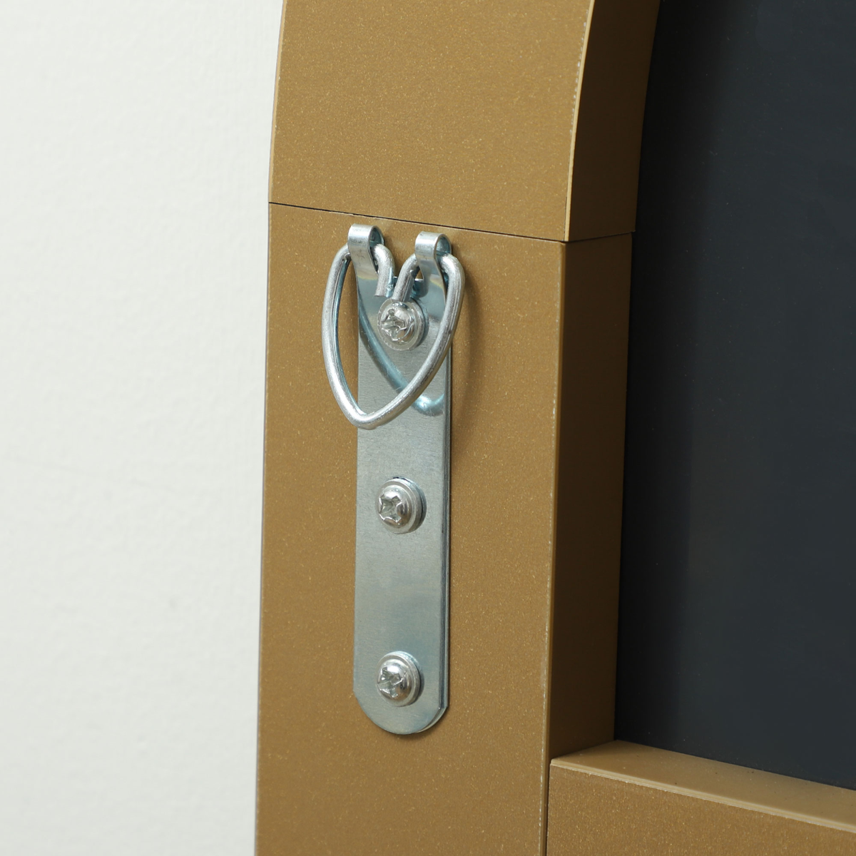 HOMCOM 50 x 150cm Gold Tone Full Length Floor Mirror, Wall Mount