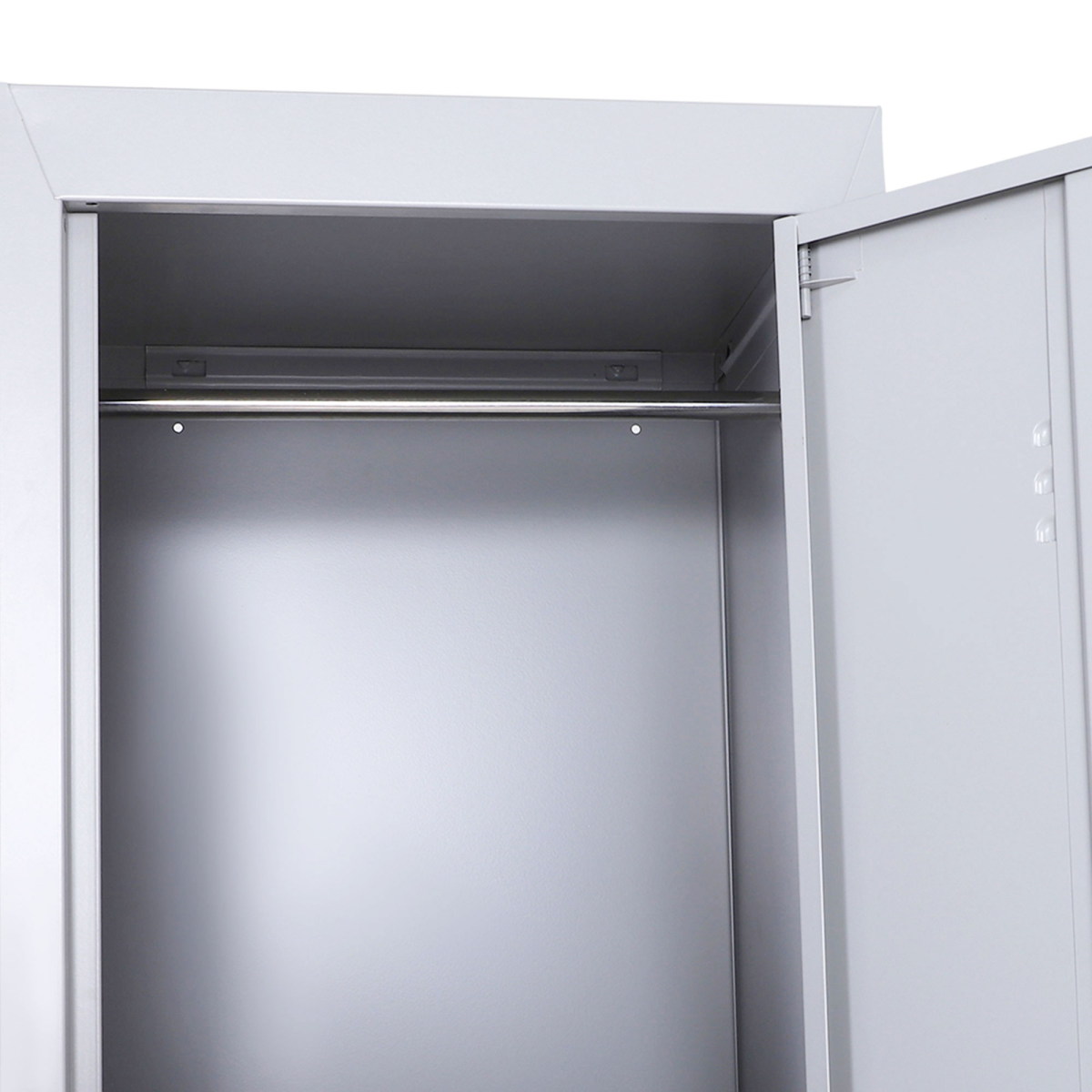 1.8m Lockable Office Storage Cabinet, Cold Rolled Steel Locker with Shelves, 180cm Storage Cabinet