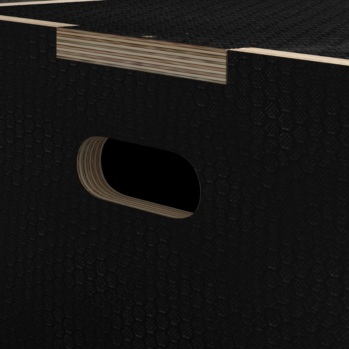 SPORTNOW Wooden Plyo Box, 3 Height Options for Home Gym