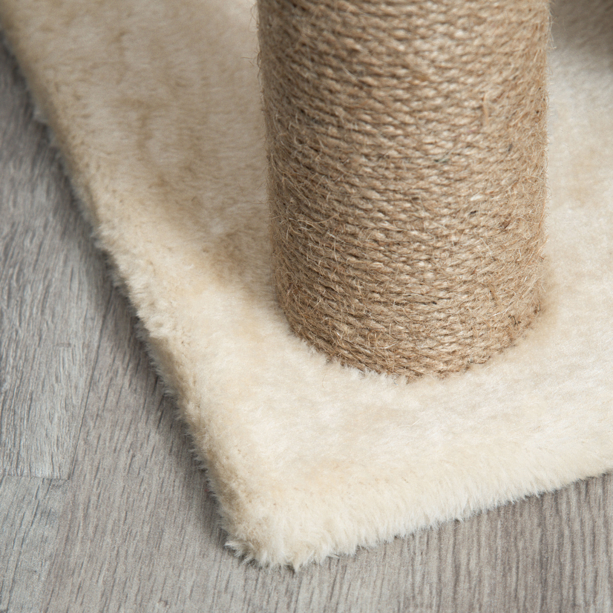 PawHut Multi-Level Cat Tree Kitten Tower with Scratching Post, Scratching Pad, Bed, Perch and Dangling Toy Balls