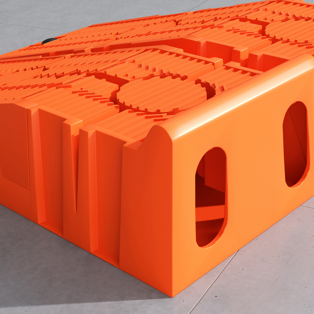 DURHAND Set of 2 Plastic Vehicle Ramps, Extra Wide, Lightweight