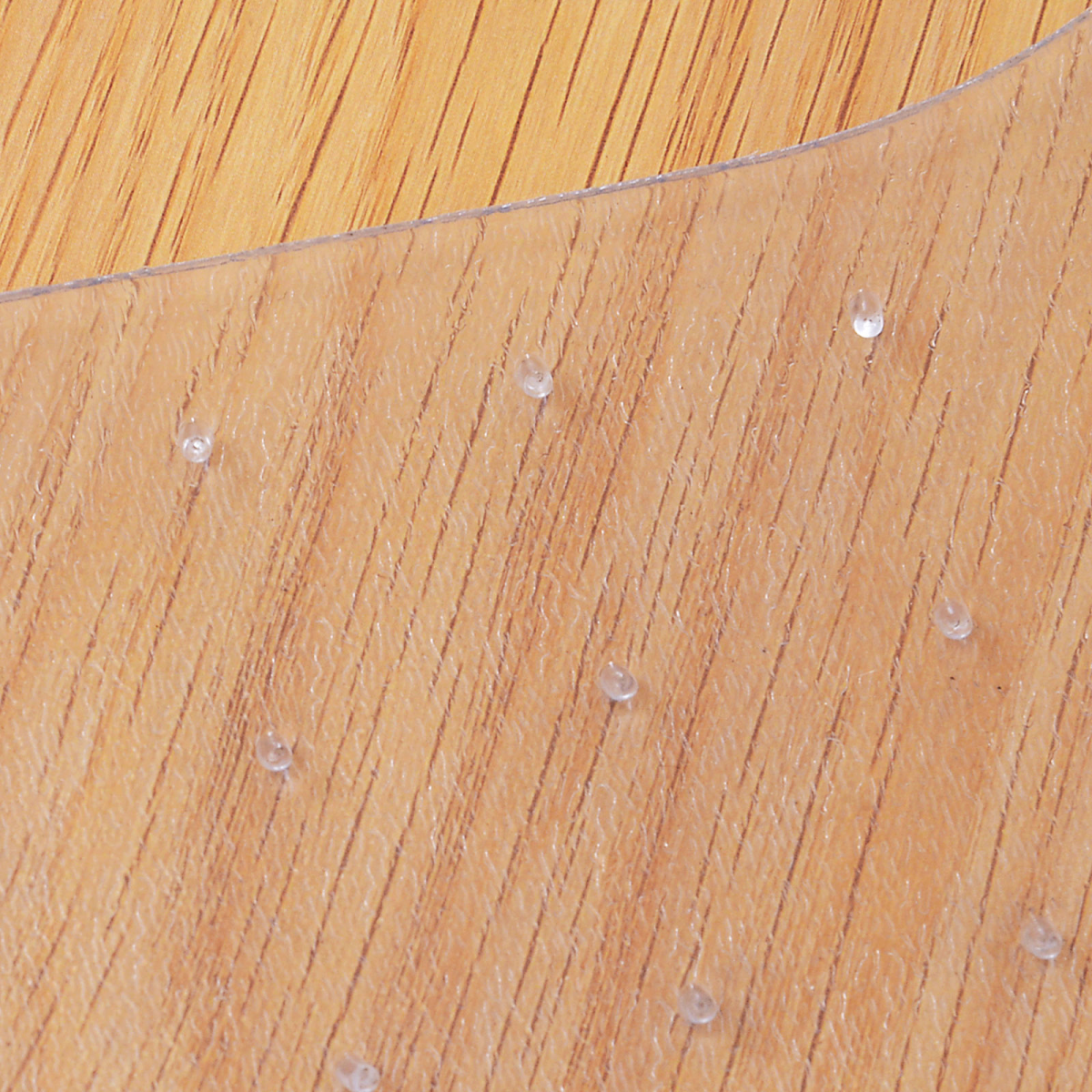 Office Carpet Protector Lipped Chair Mat, Non-Slip Frosted Top with Spiked Back for Carpet