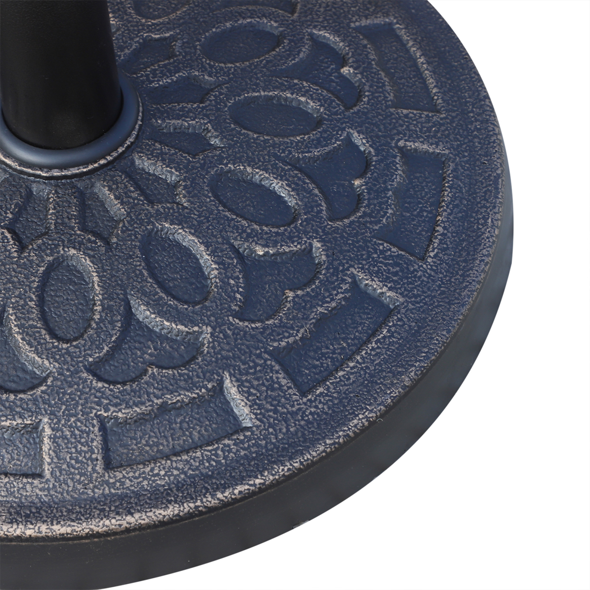 Outsunny Bronze Tone Resin Patio Umbrella Base, 12kg, Rust-Resistant