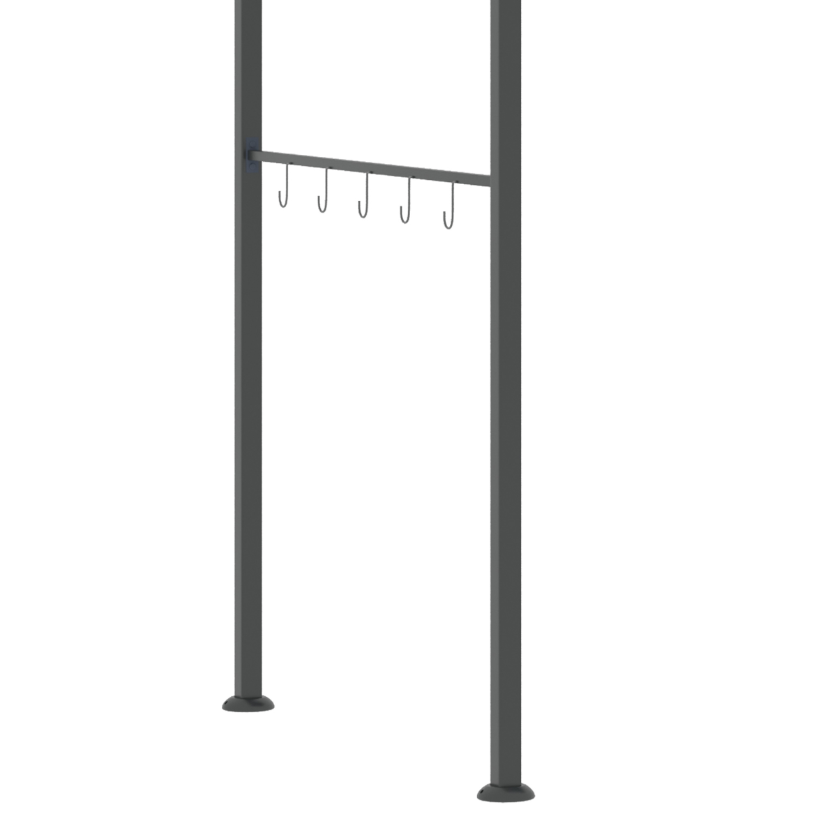 Outsunny 2M BBQ Grill Gazebo Tent with Metal Frame, Weather-Resistant, Grey