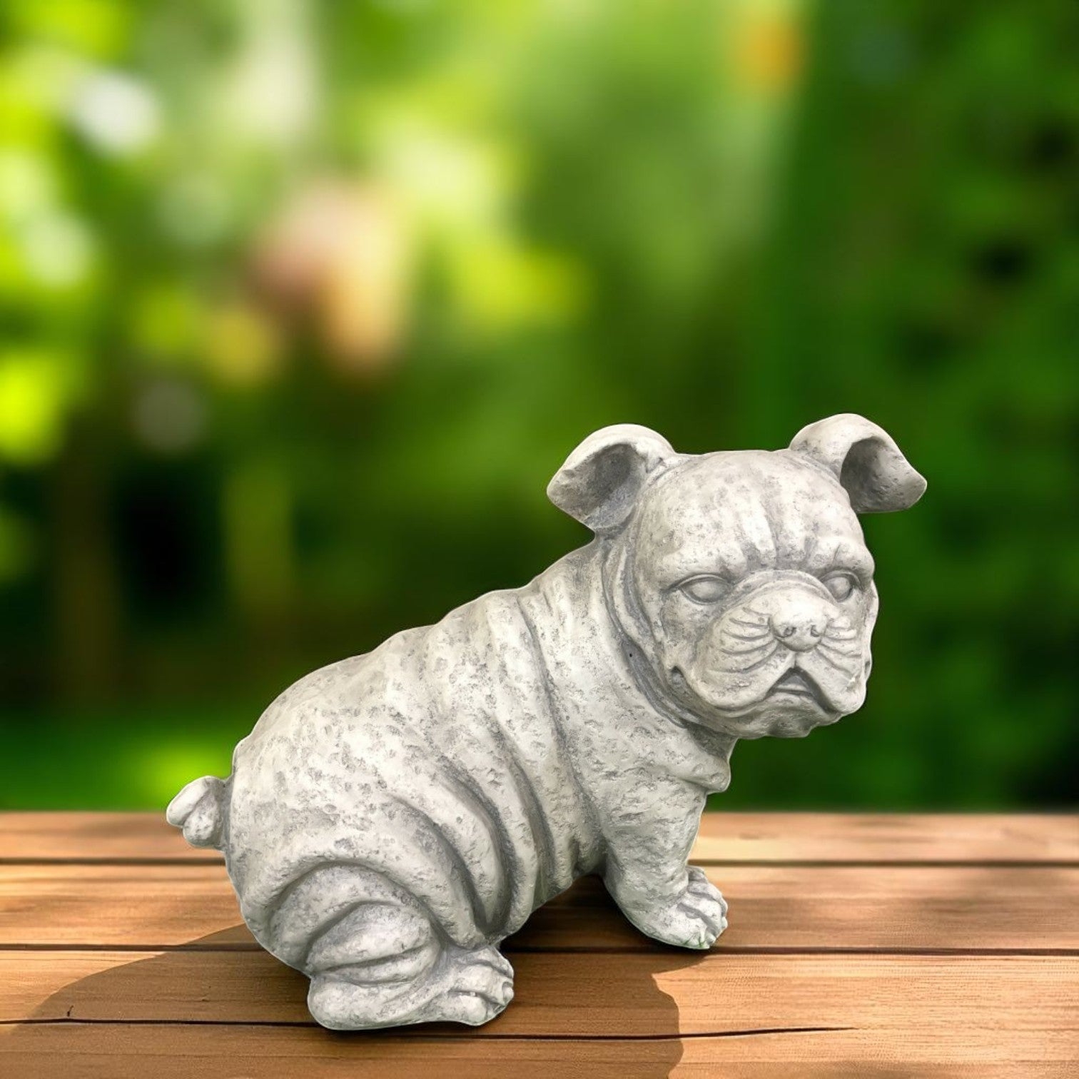 MSL Sitting Bulldog Statue 39 x 20 x 26 cm